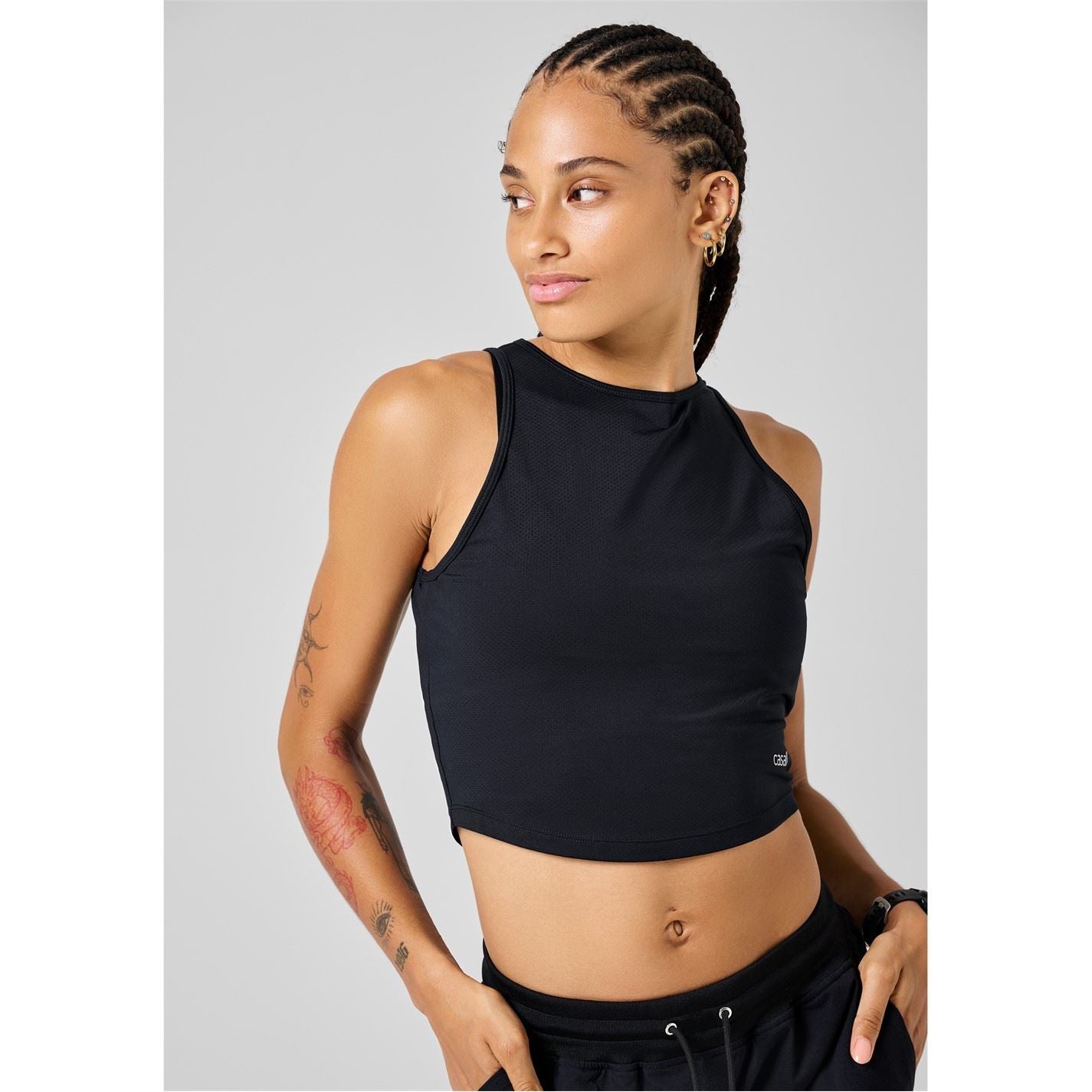 Casall Laser Cropped Baselayer Top