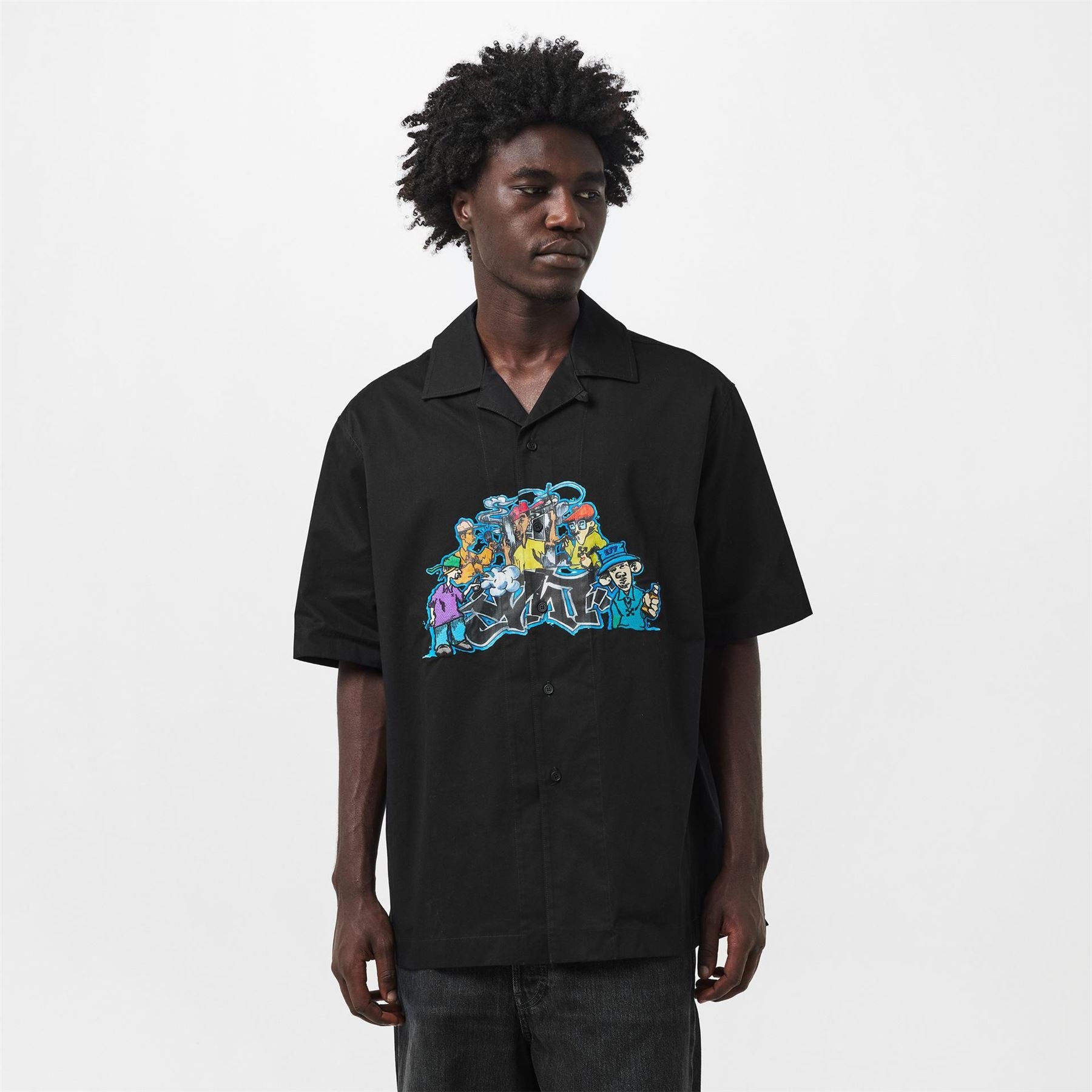 Off White Holiday Shirt, Holiday Themed