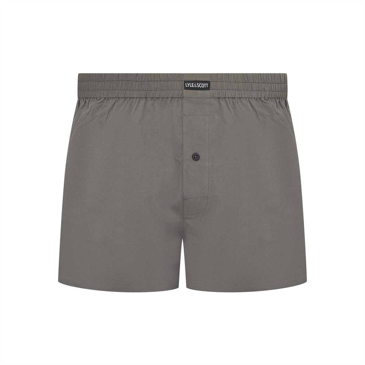 Lyle and Scott 3 Pack Woven Plain Design Boxer Shorts