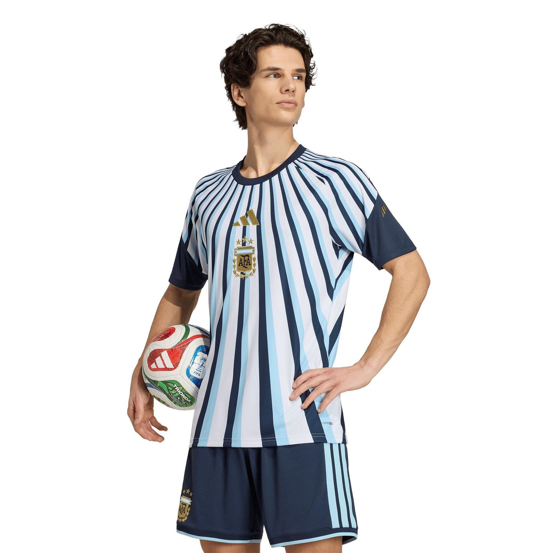 adidas Argentina 2026 Pre Match Short Sleeve T-Shirt