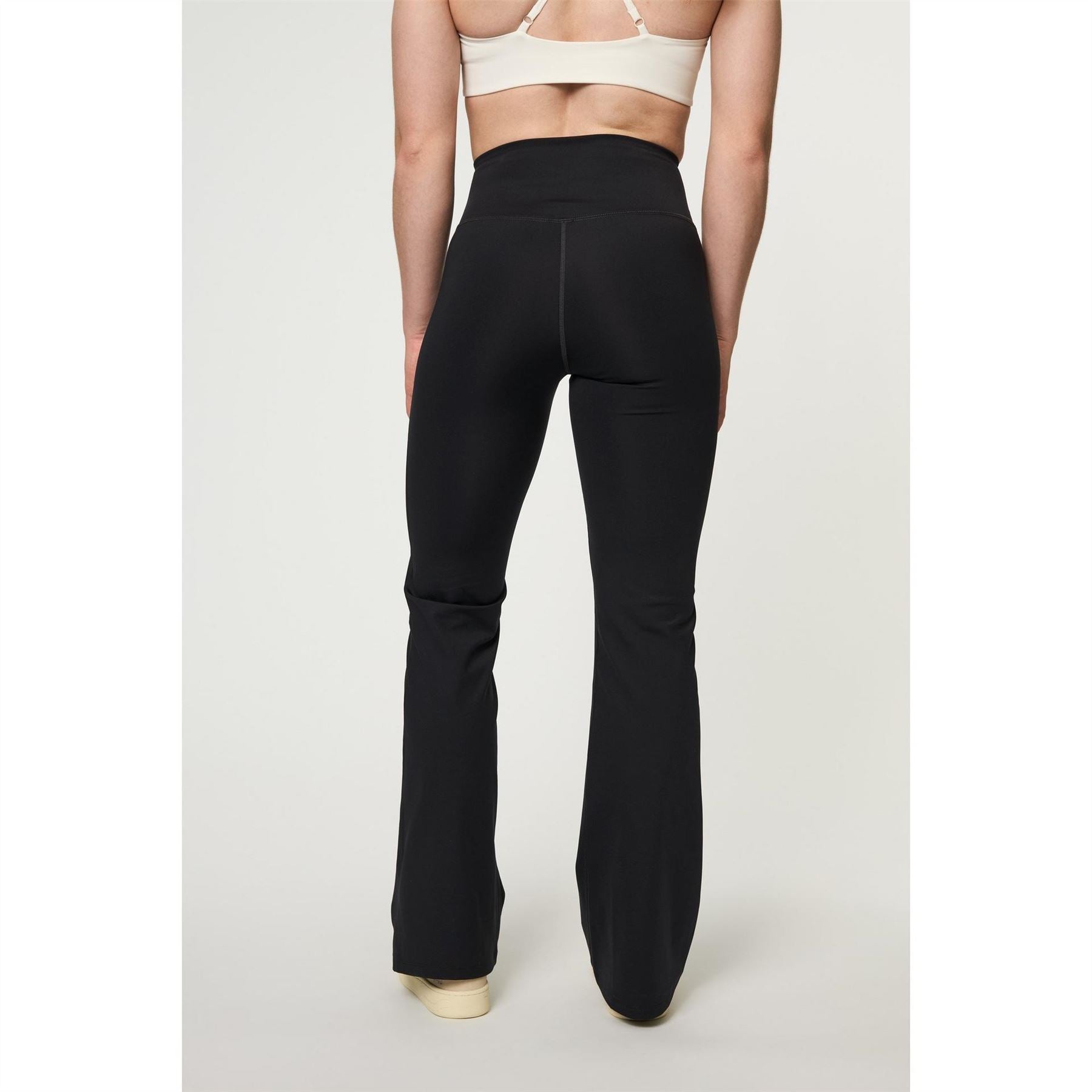 Girlfriend Collective Comp Solid Patterned Flare Leggings
