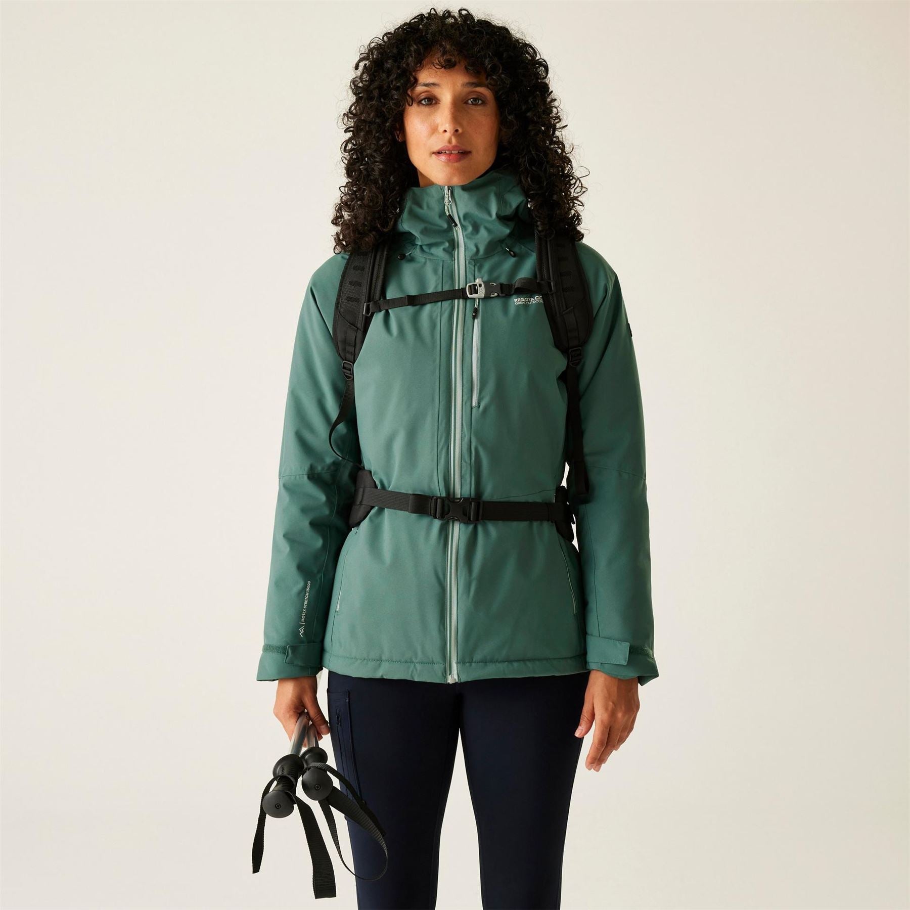 Regatta Highton Stretch Insulated Long Sleeve Waterproof Jacket