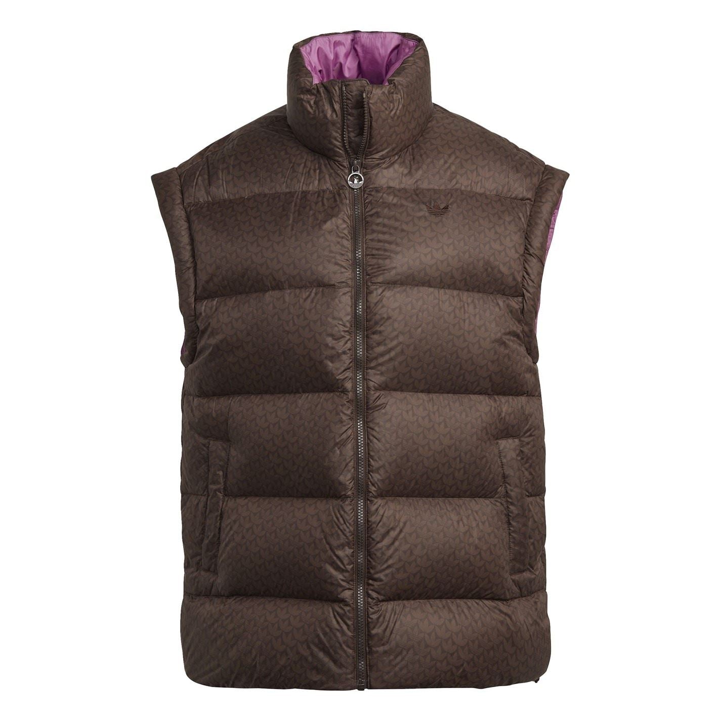 adidas Originals Geometric Patterned Down Gilet