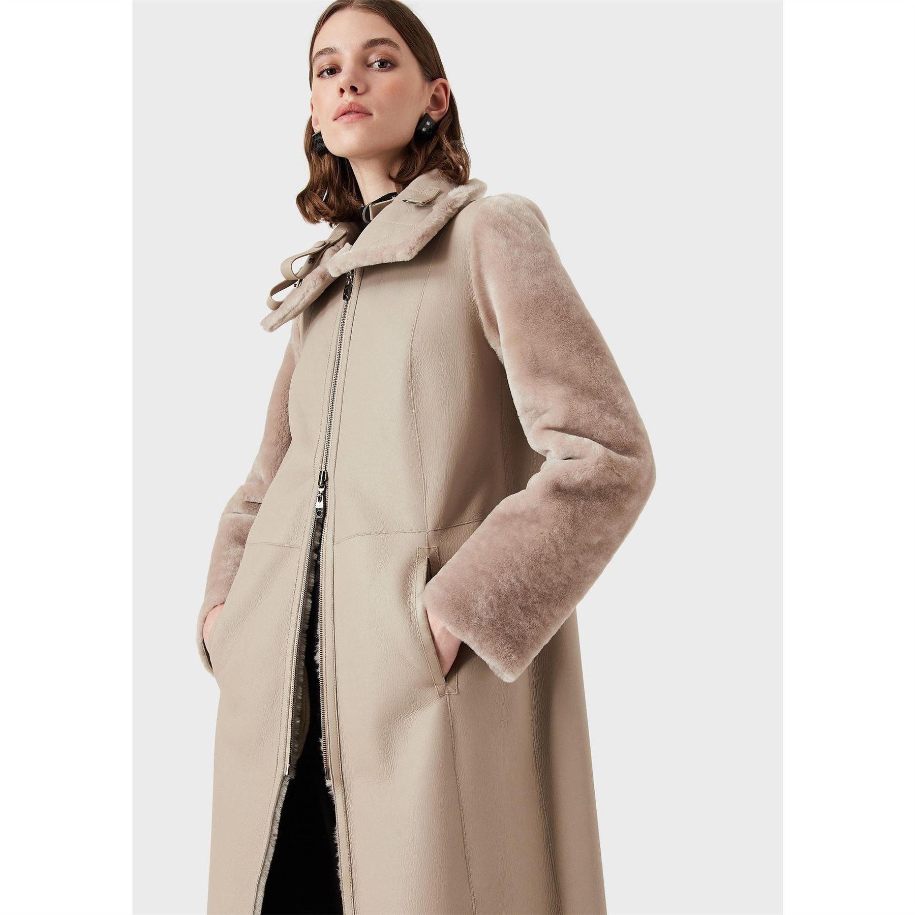 Emporio Armani Cntrouserst Relaxed Coat