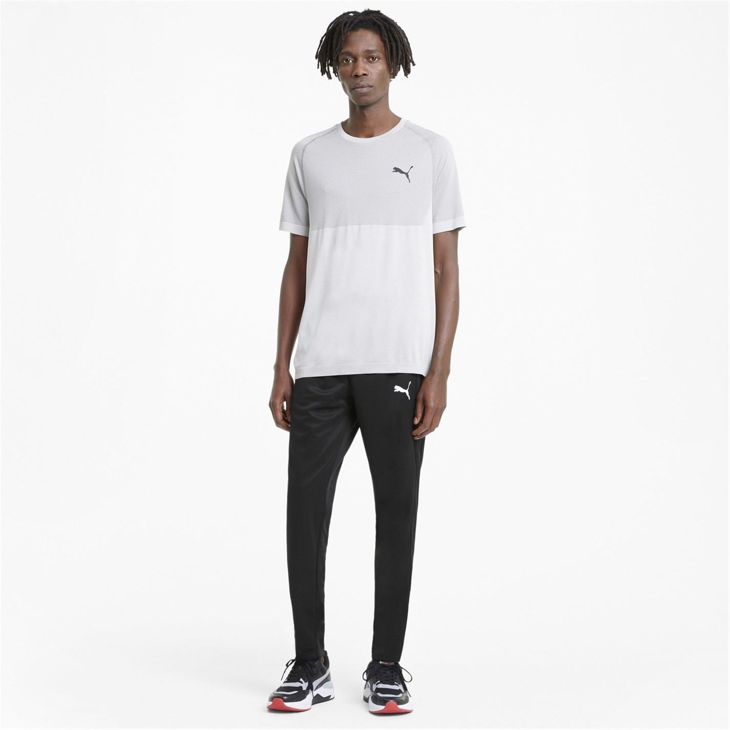 Puma Mens Tapered Tracksuit Bottoms