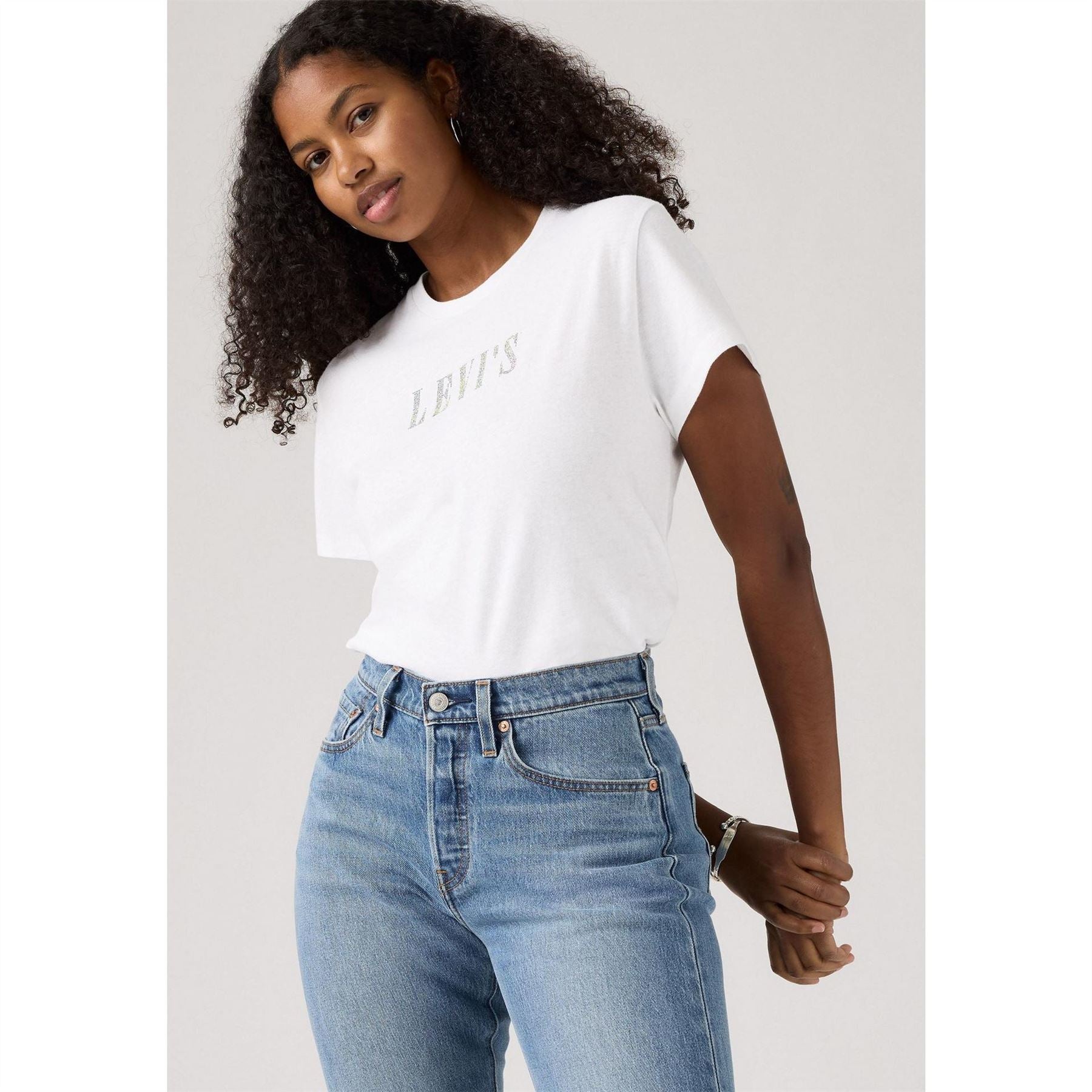 Levis Graphic Classic Rhinestone Regular Fit T-Shirt