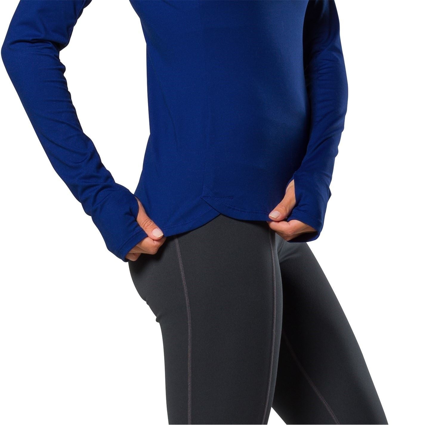 Nathan Tempo Slim Fit Long Sleeve Thumb Hole T-Shirt