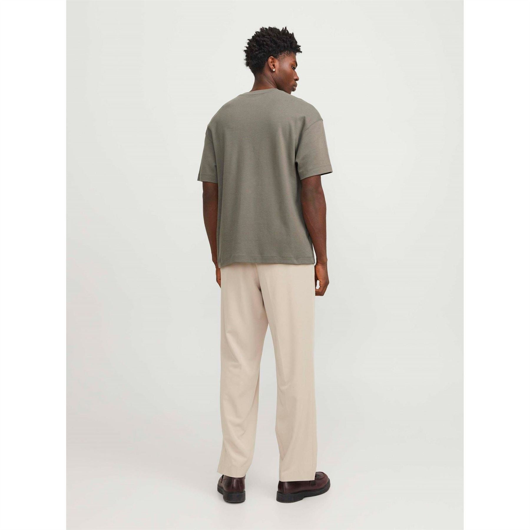 Jack and Jones Mens 220 Gsm Short Sleeve T-Shirt