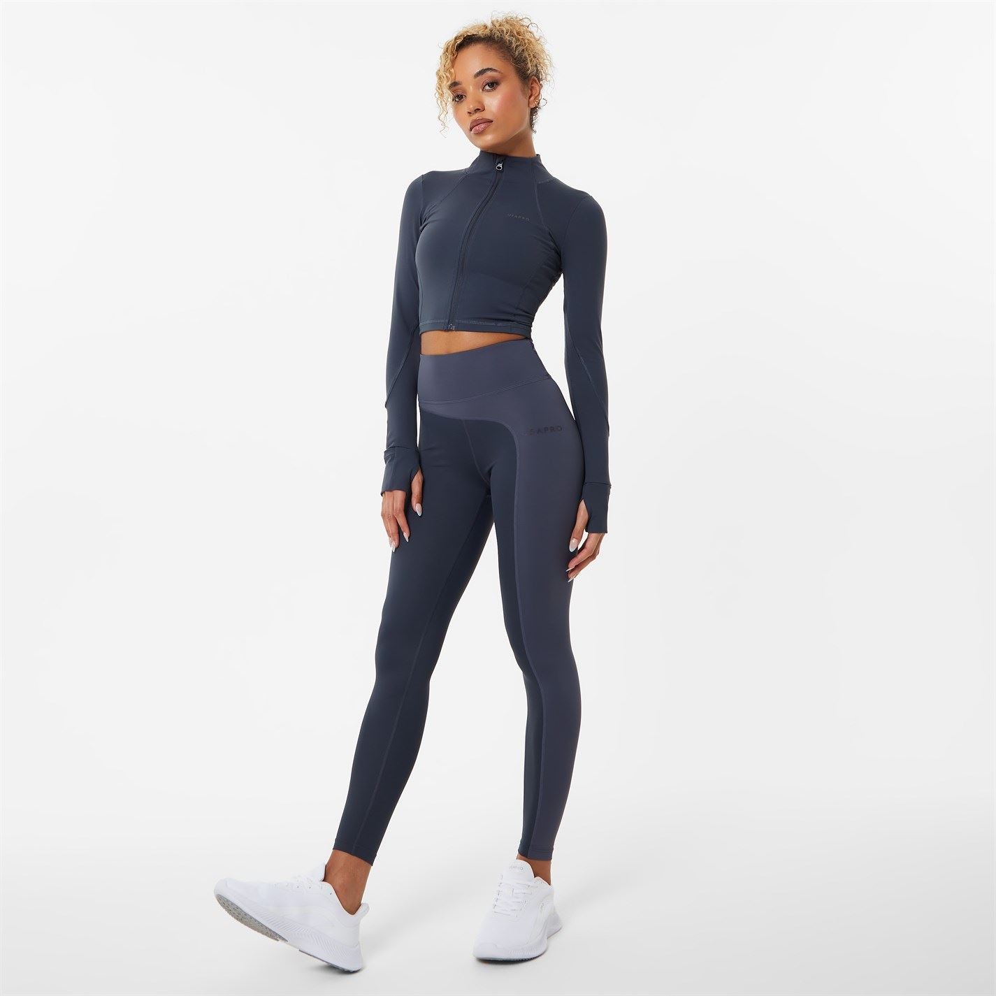 USA Pro Short High Neck Slim Fit Track Jacket