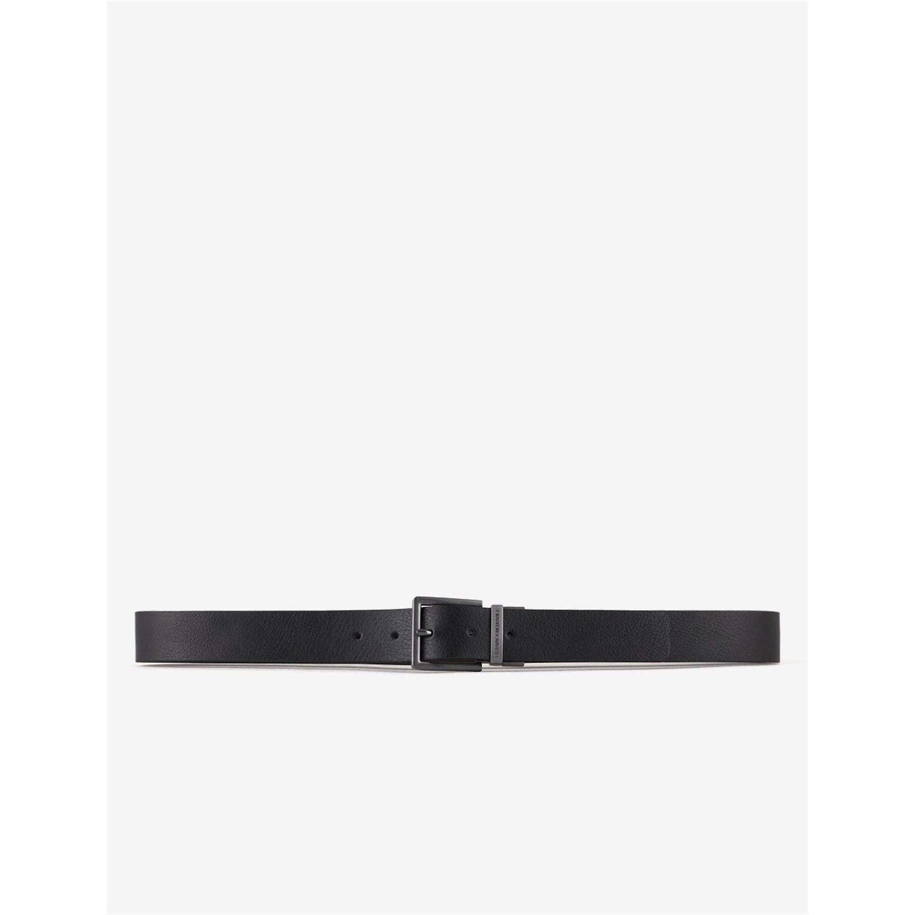 Armani Exchange Metal Tab Belt