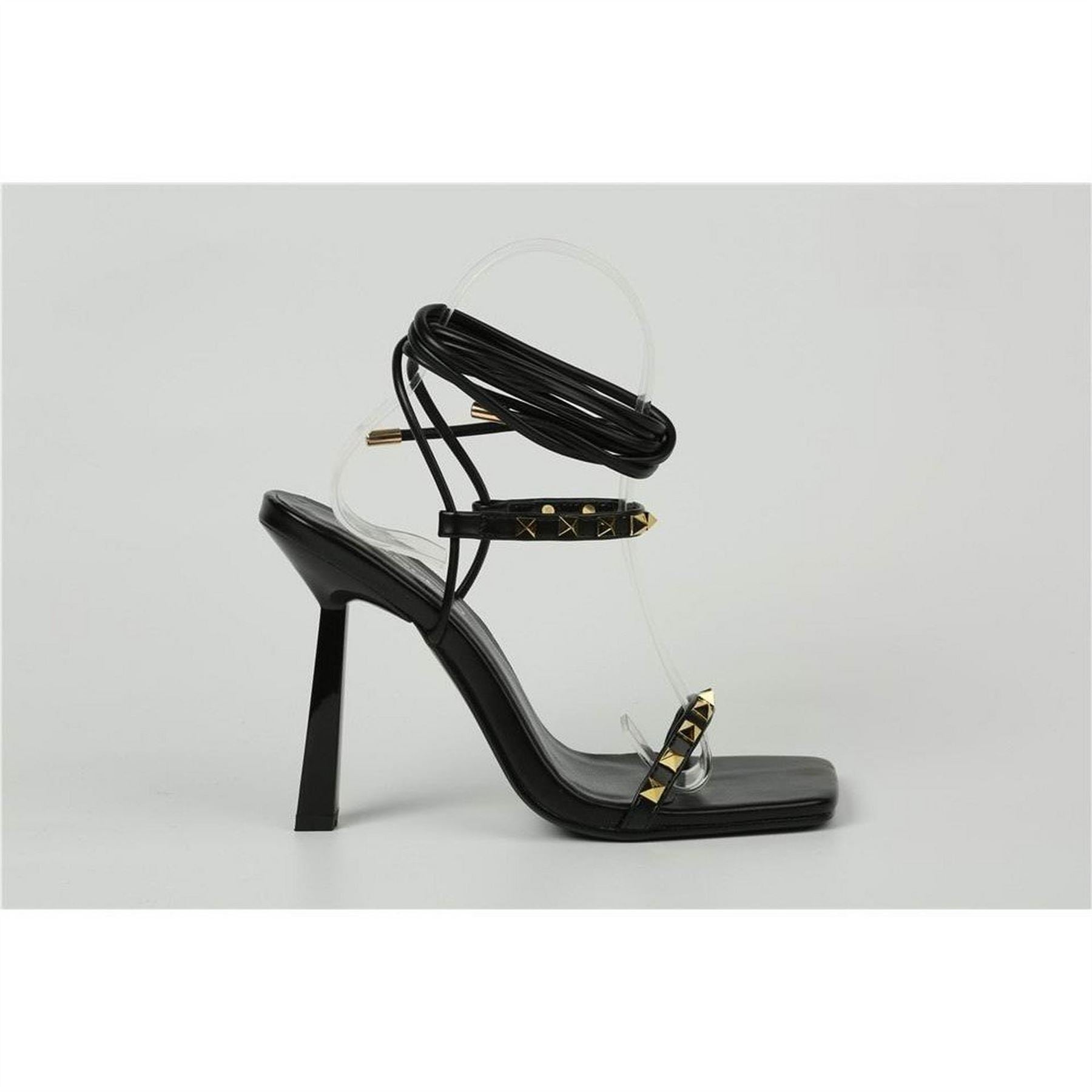 Retro Gladiator Stiletto Heel Open Toe Sandals