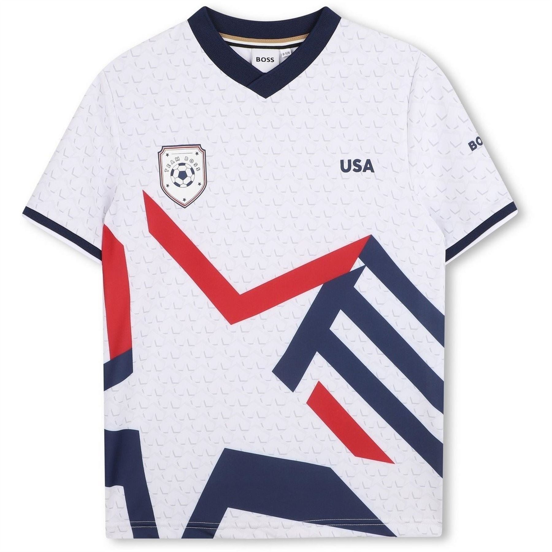 Boss Usa Crew Neck T-Shirt