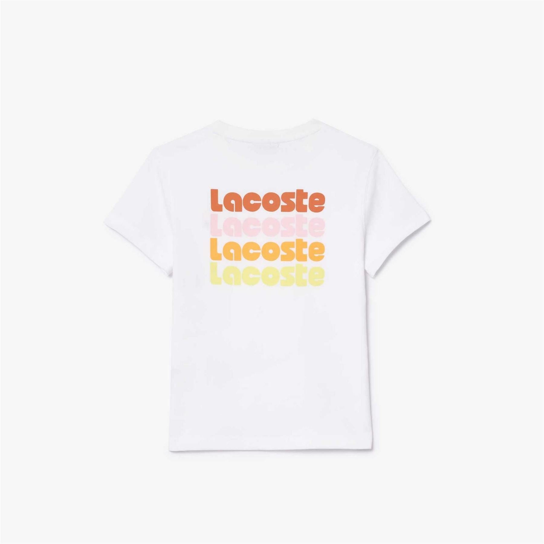 Lacoste Lacoste Lettering Crew Neck T-Shirt