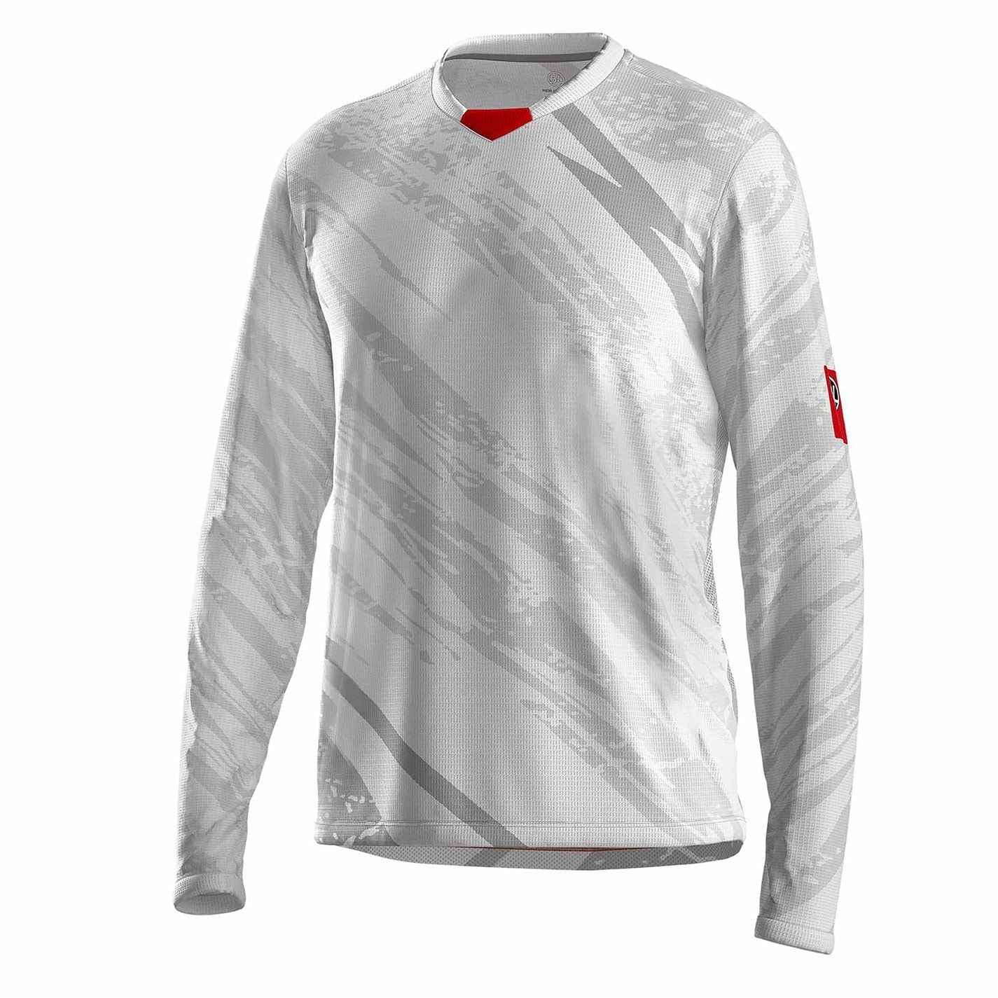 Bicycle Line Ponente UPF 30+ V Neck Long Sleeve Cycling Jersey