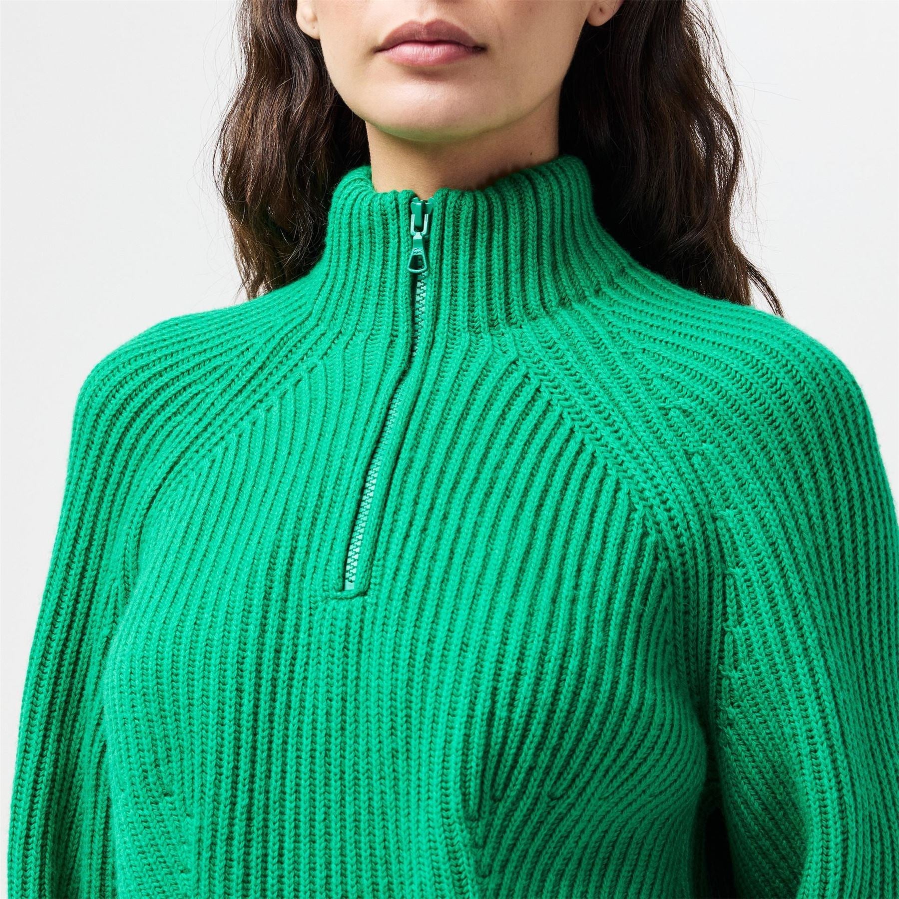 Lacoste Relaxed Fit Raglan Sleeve Sweater