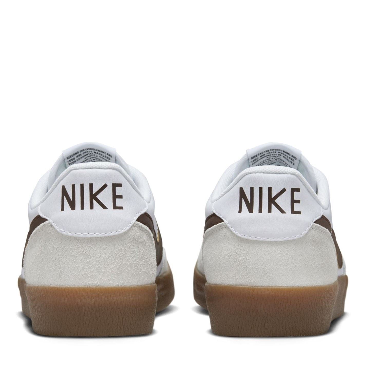 Nike Leather Low Top Flat Heel Sneakers