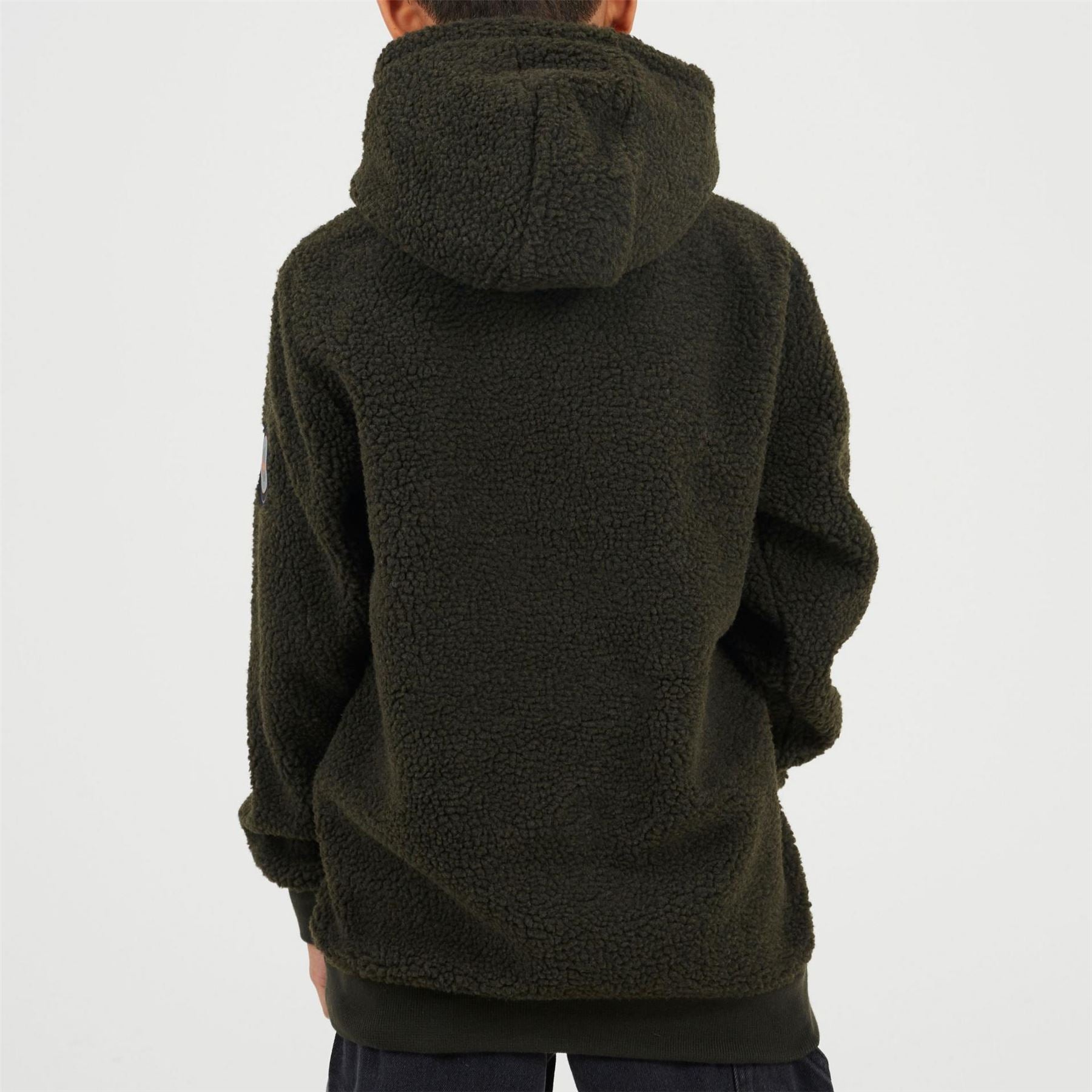 Brave Soul Kangaroo Pocket Hooded Long Sleeve Sweatshirt