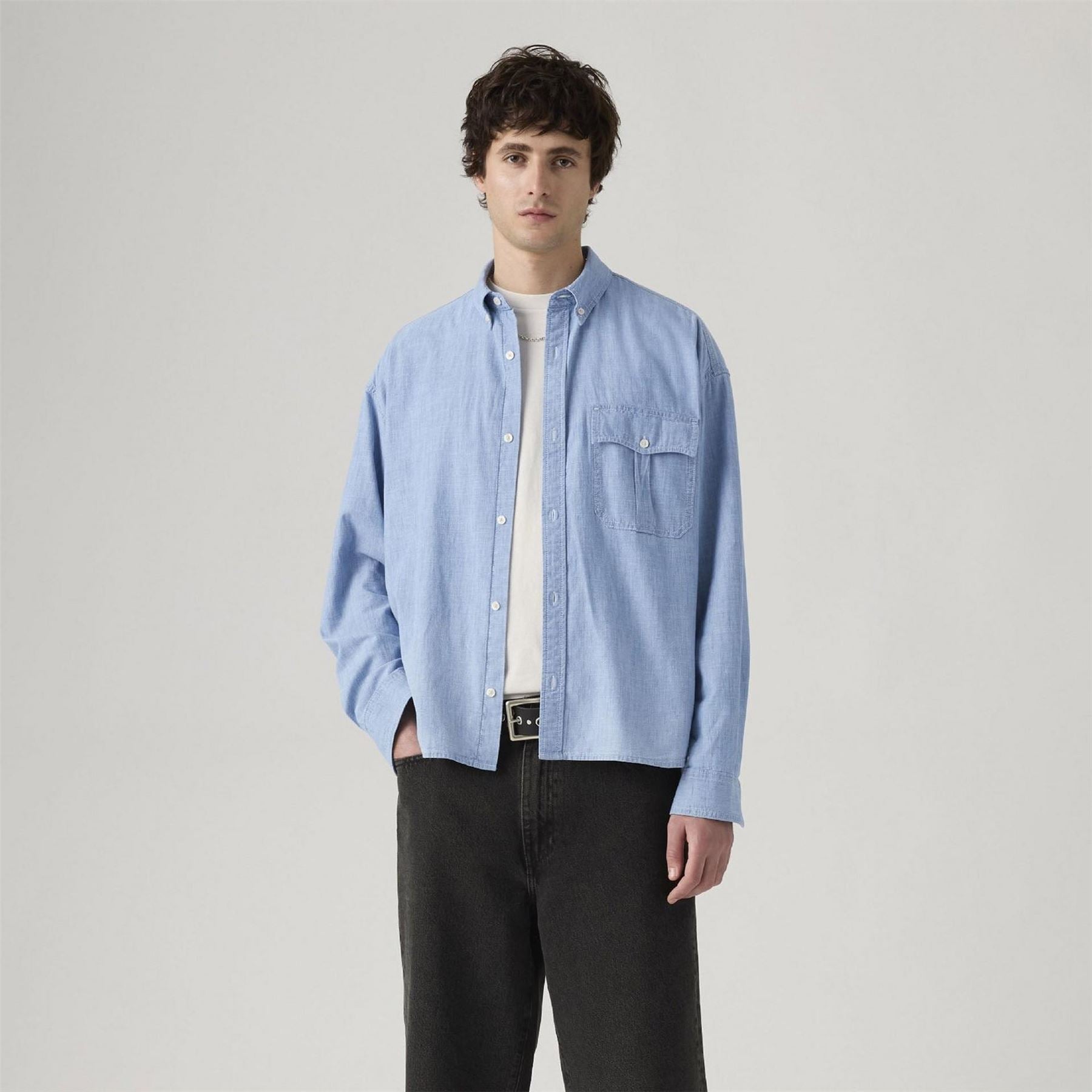 Levis Cropped Chambr