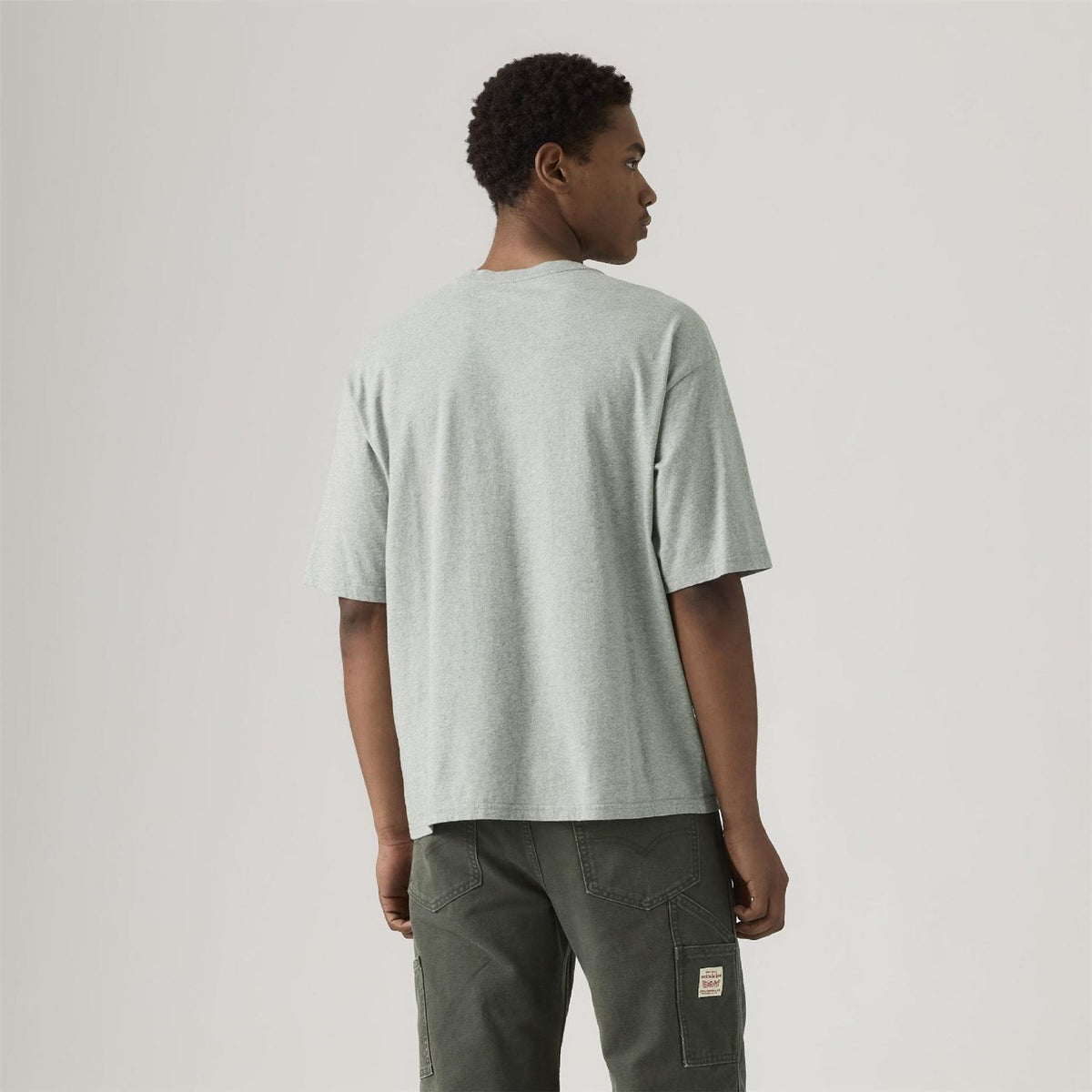 Levis Regular Fit Crew Neck Short Sleeve Text Graphic T-Shirt