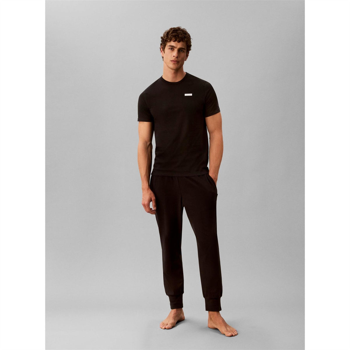 Calvin Klein Short Sleeve Cotton Crew Neck Pyjama Top