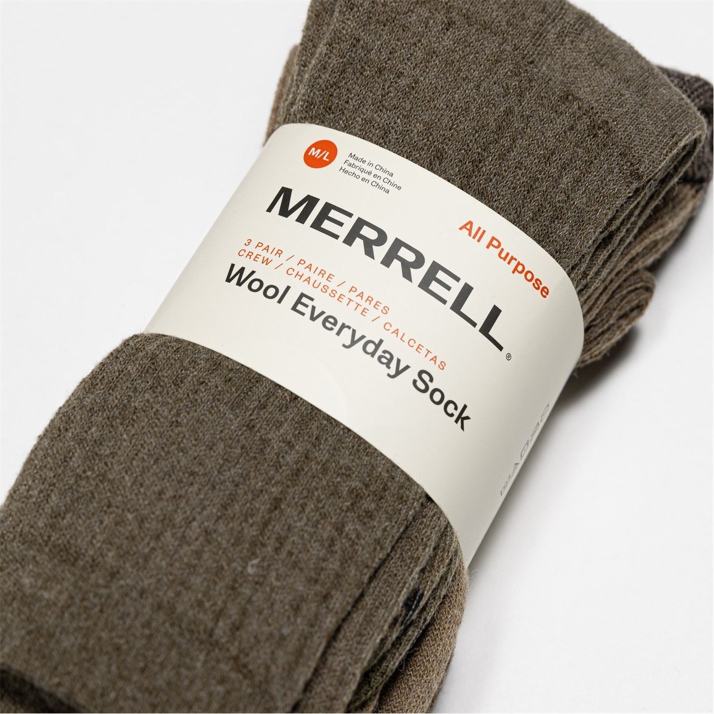 Merrell Everyday Crew Walking Socks