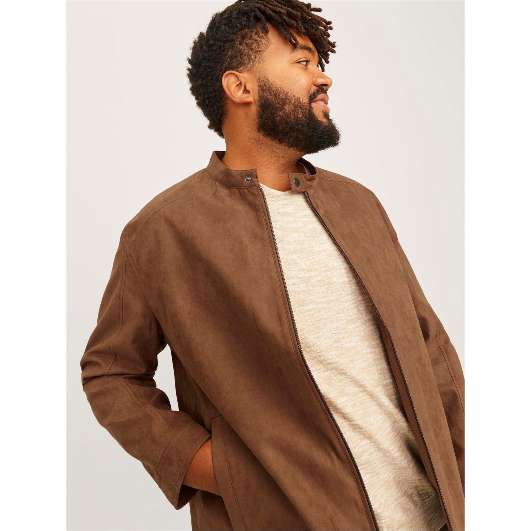 Jack and Jones Mens Jacket Plus Size