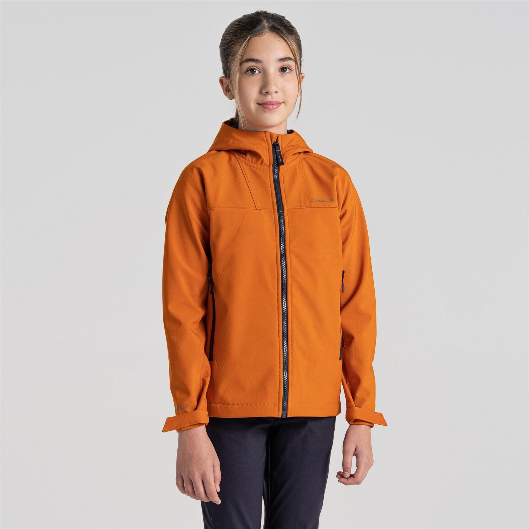 Craghoppers Kids Crag Landon Hooded Softshell Jacket