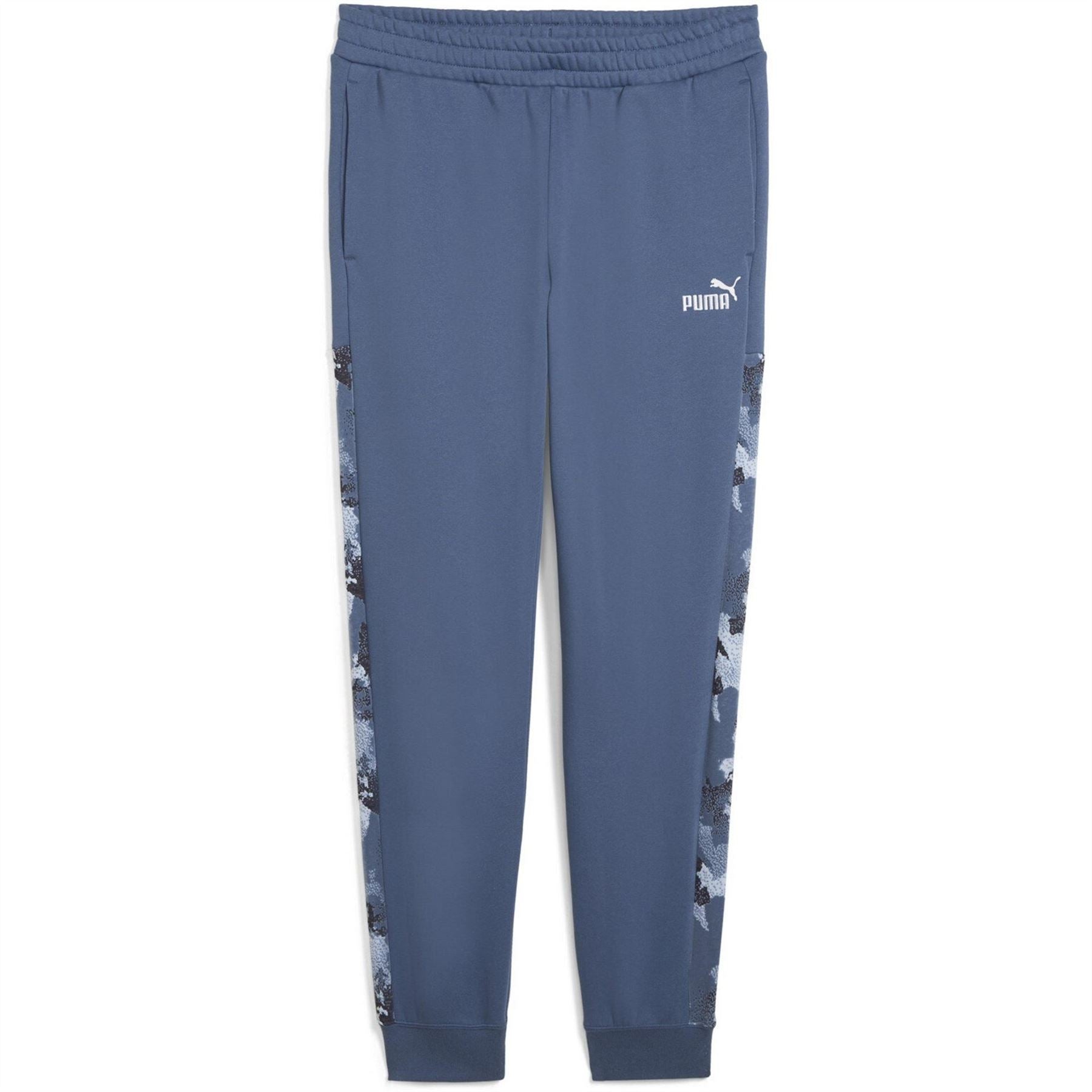 Puma Camo Fleece Closed Hem Jogging Bottoms