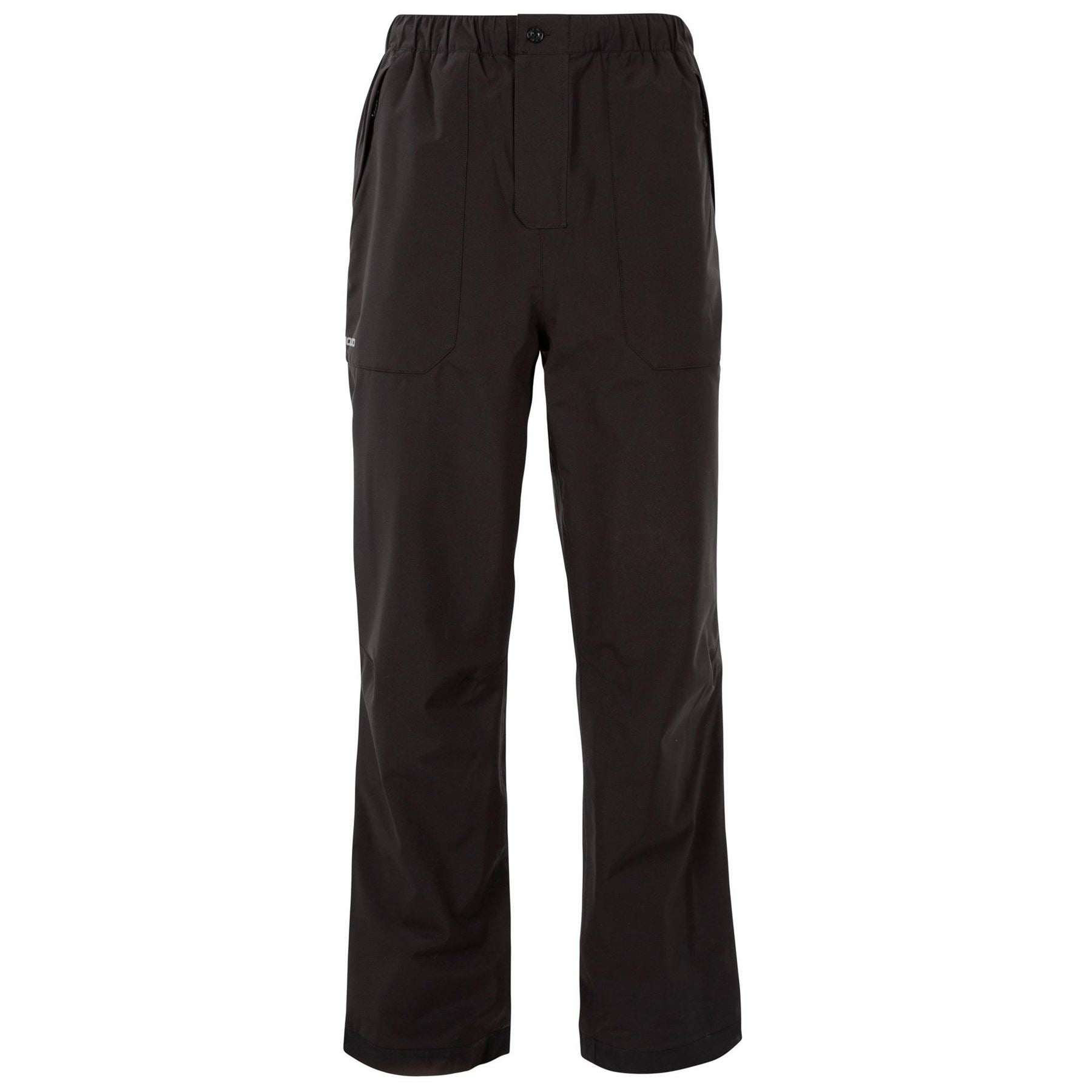 DLX Putter Solid Patterned Straight Trousers