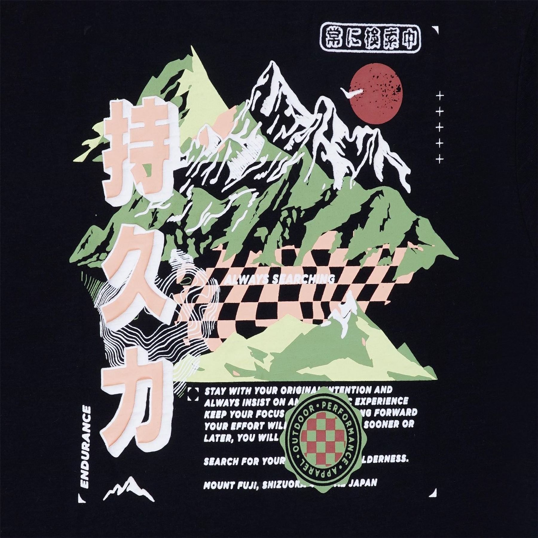 Firetrap Japan Crew Neck Regular Fit T-Shirt