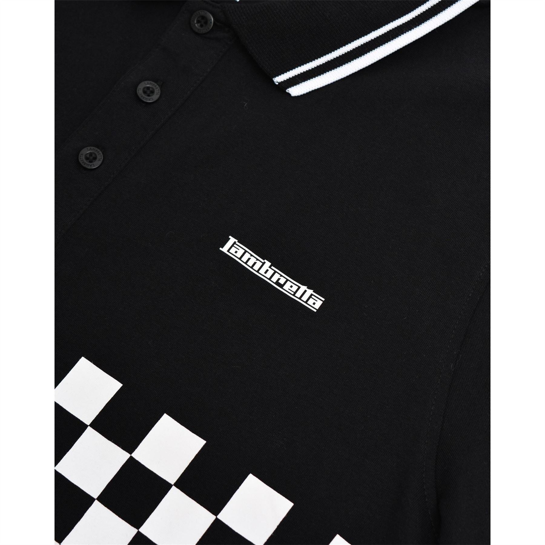 Lambretta Checker Board Short Sleeve Shirt