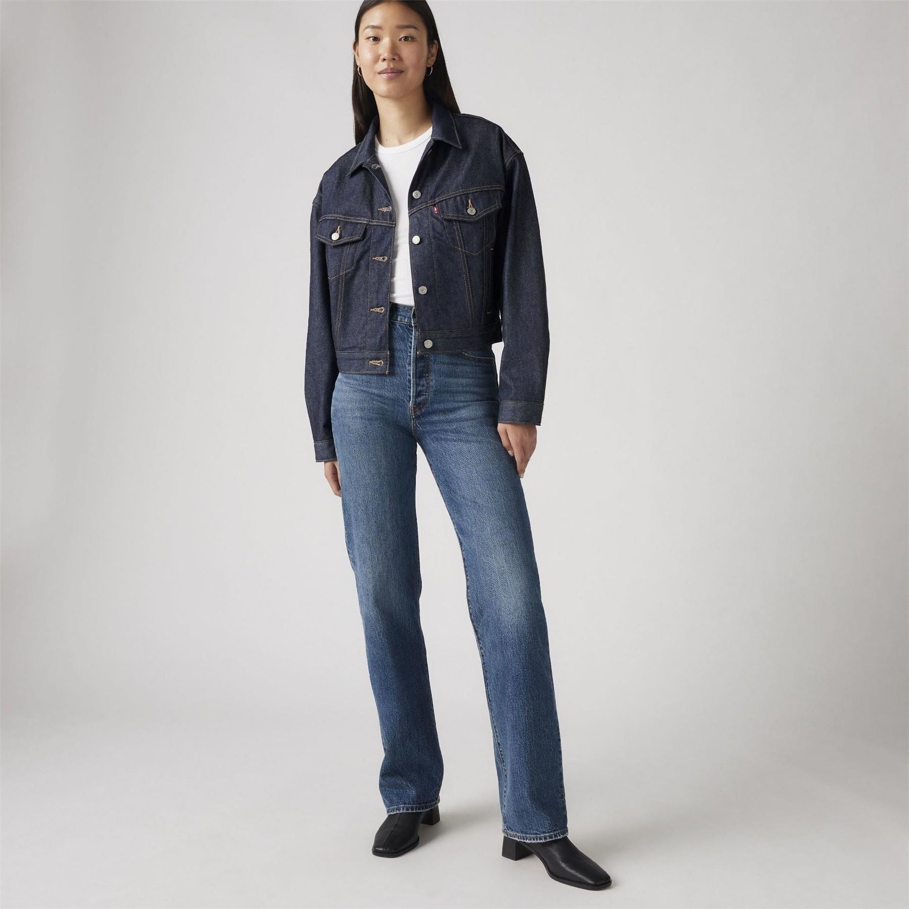 Levis Ribcage Full Length Valley Vie