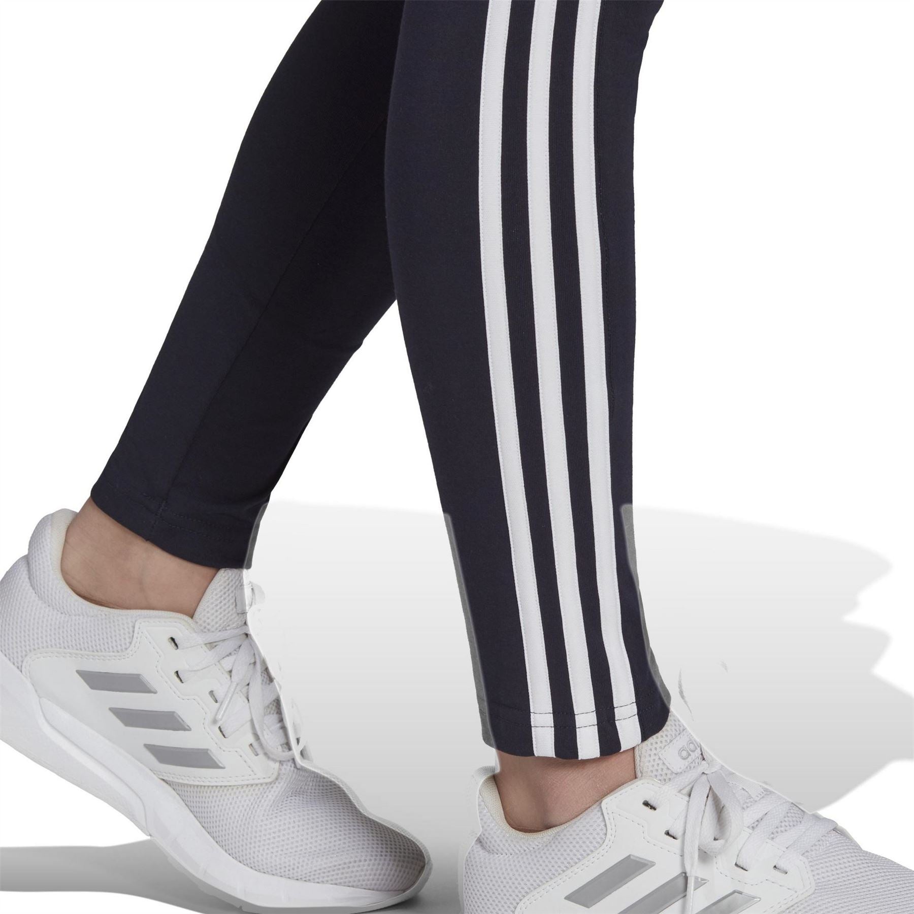 adidas Womens Essentials 3 Stripe Leggings