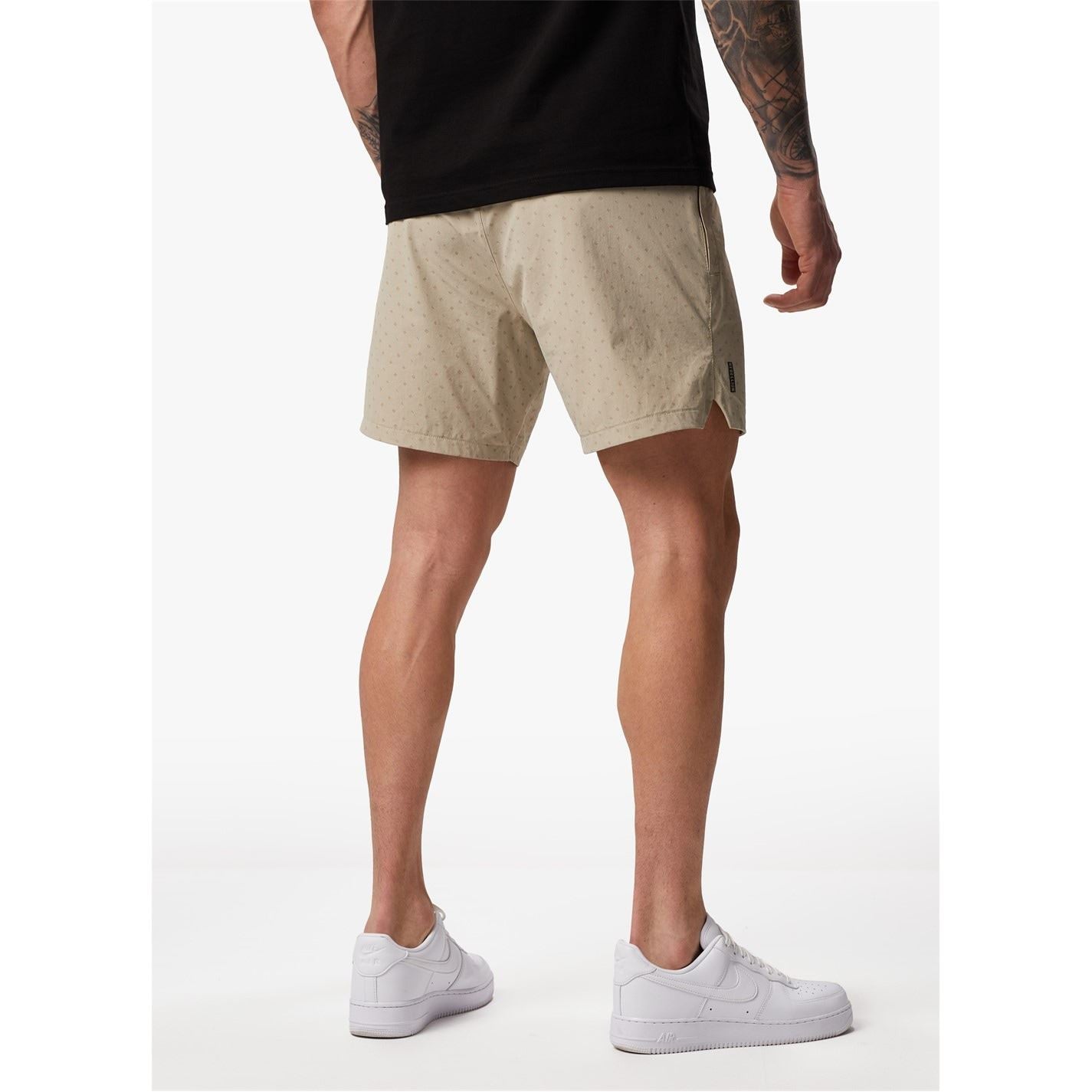 Gym King Camo Bermuda Shorts with Lettering