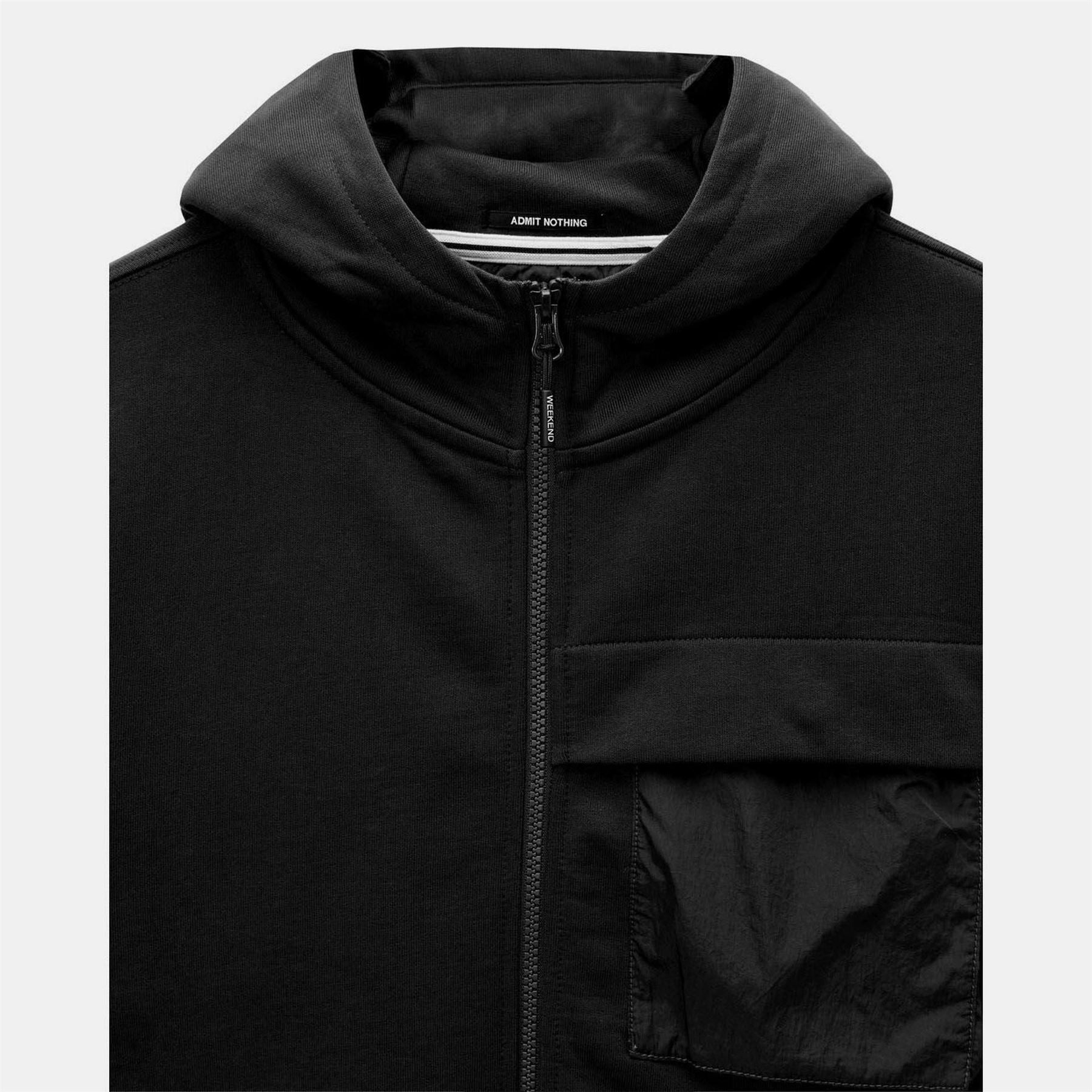 Weekend Offender Daponte Overlay Zip Hoodie