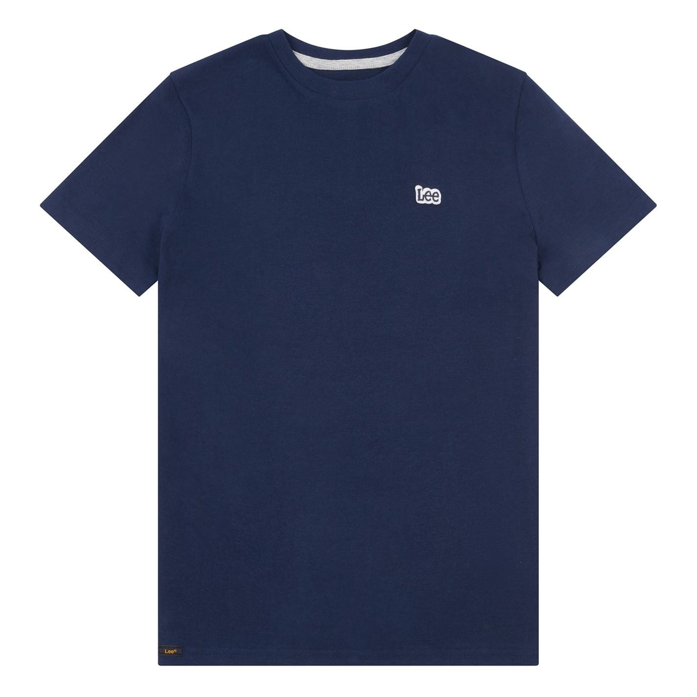 Lee Crew Neck Lettering Regular Fit T-Shirt