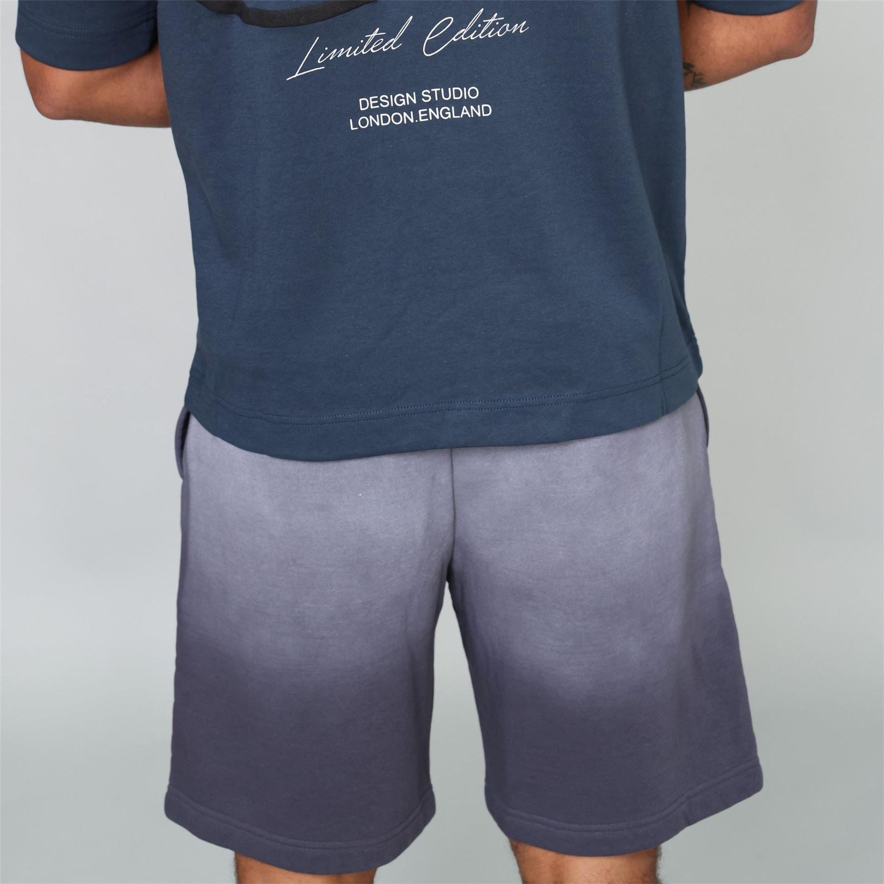 Blank Essentials Logo Fleece Jogger Shorts