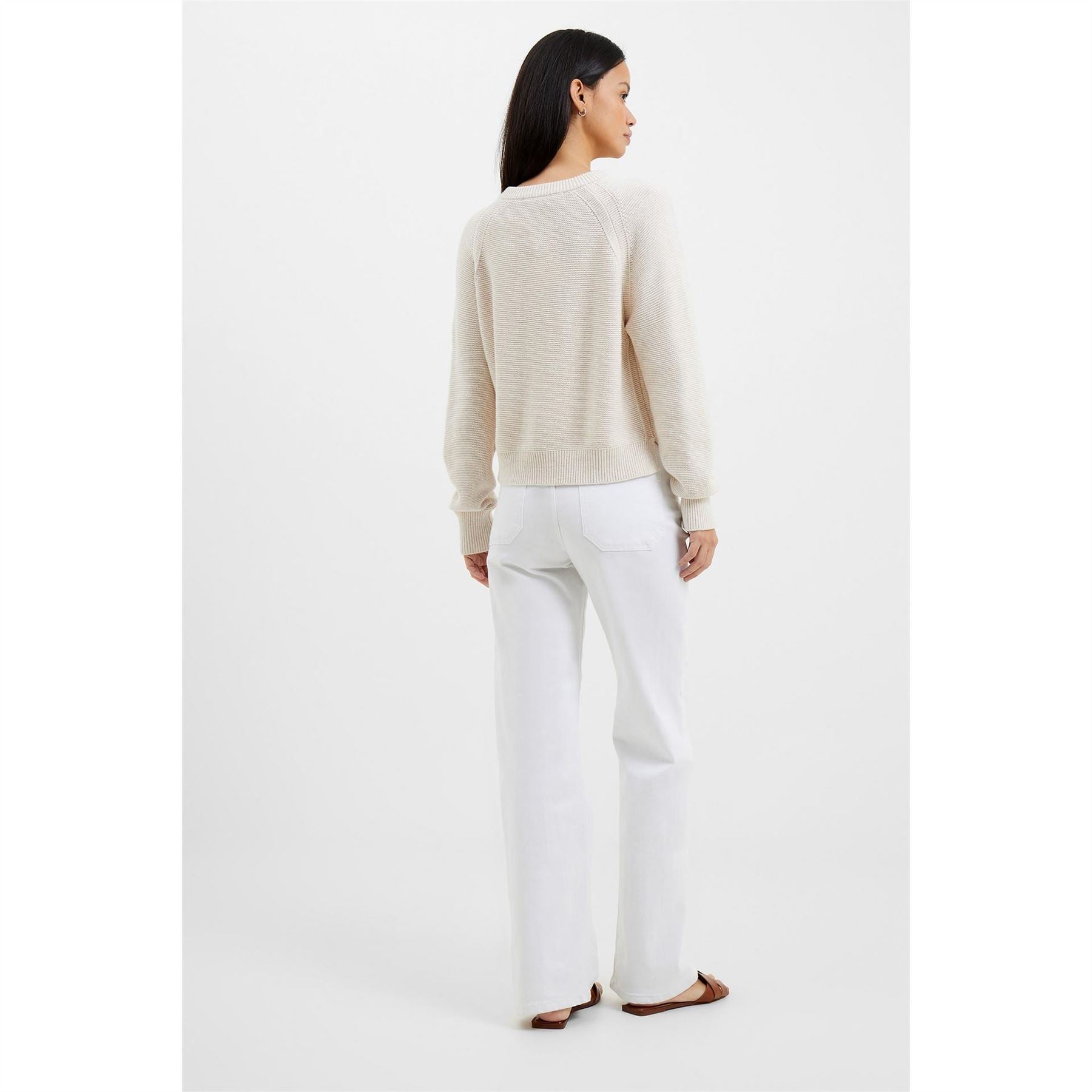 French Connection Lily Crew Neck Relaxed Fit Sweater