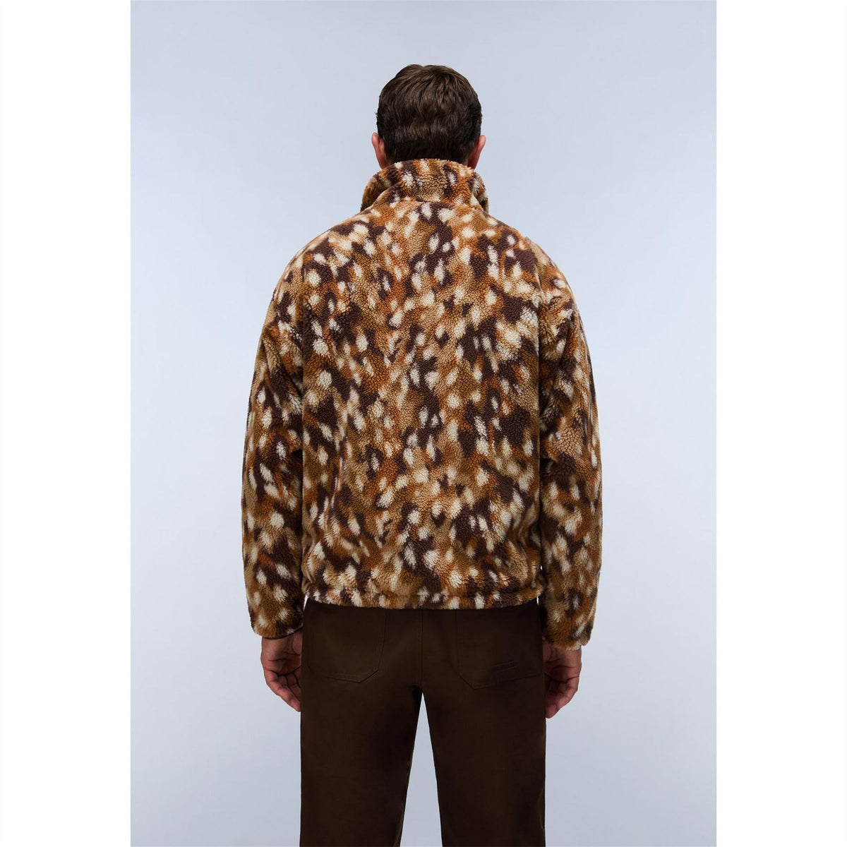 Napapijri Mens Aop FulL-Zip Fleece