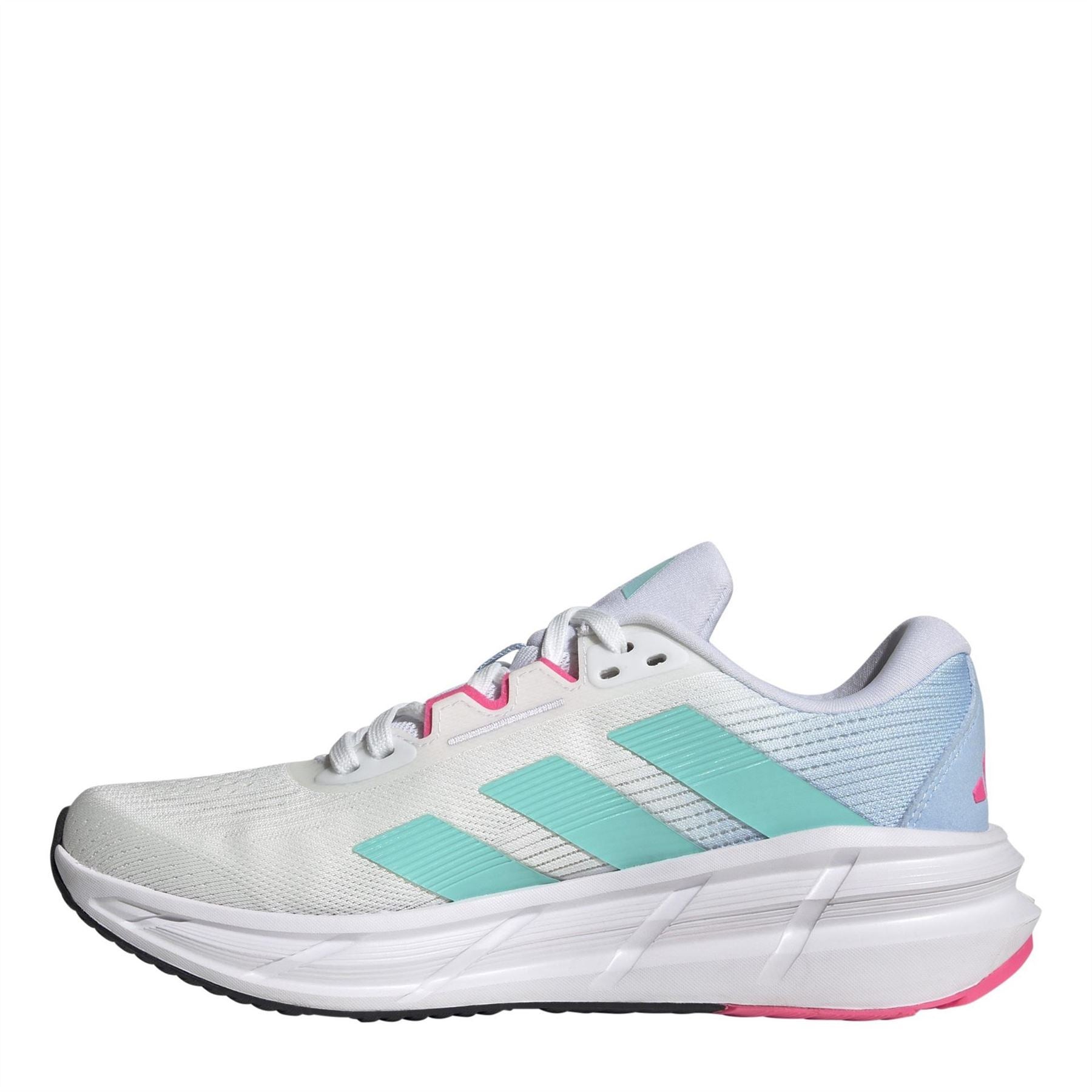 adidas Questar 3 Lace Up Low Top Sneakers
