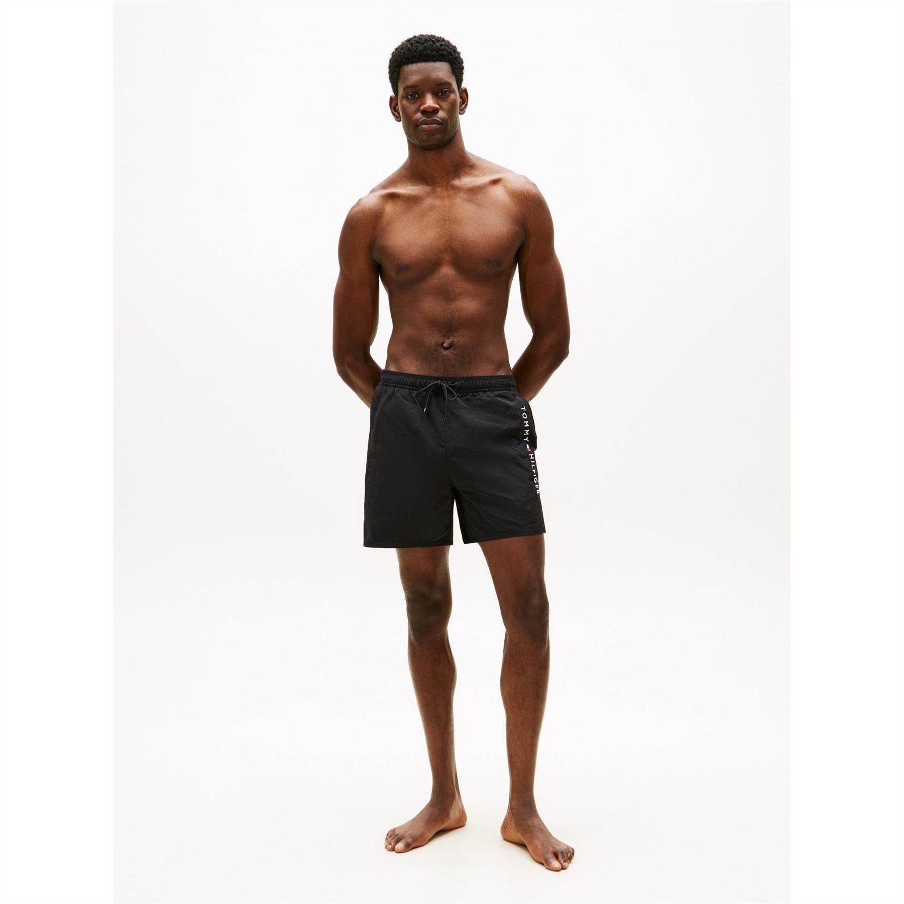 Tommy Hilfiger Logo Mid Swim Shorts