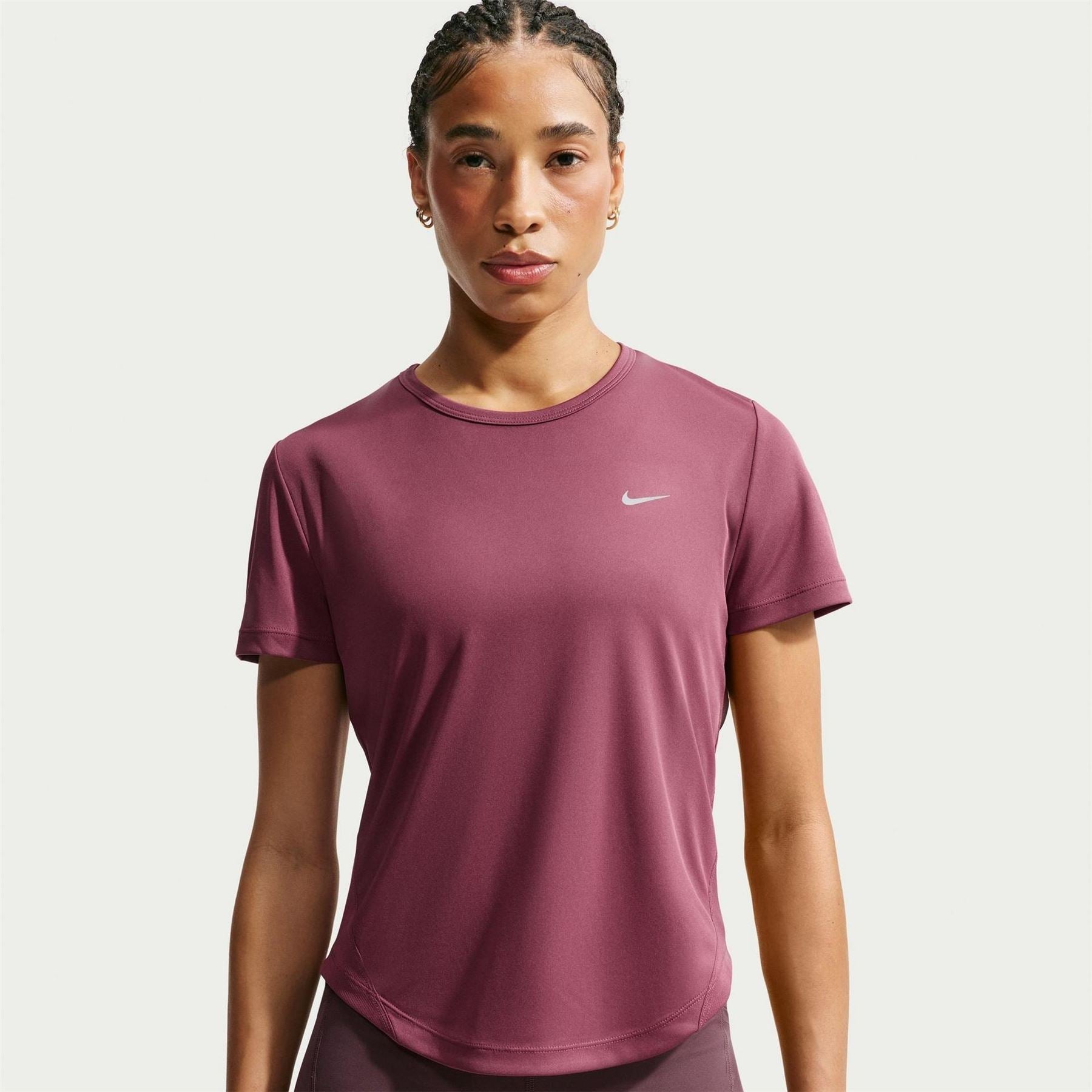 Nike Womens Tempo Dri Fit Short Sleeve Running Top