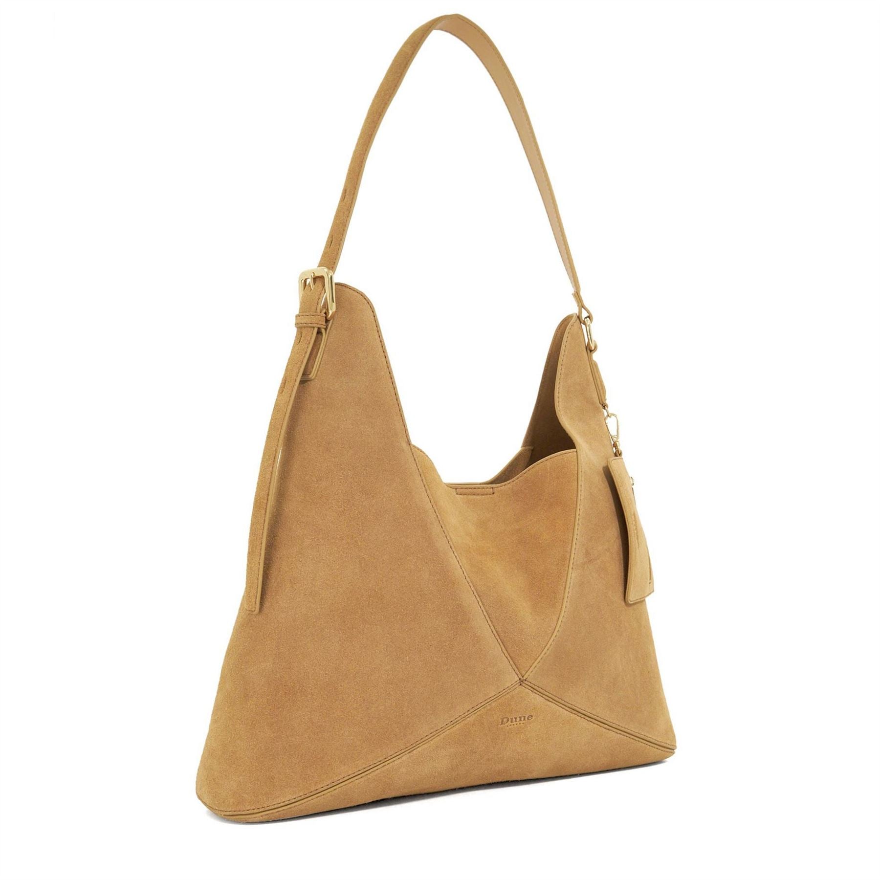 Dune London Dearest Tote Trapezoid Shape Gold Tone Hardware