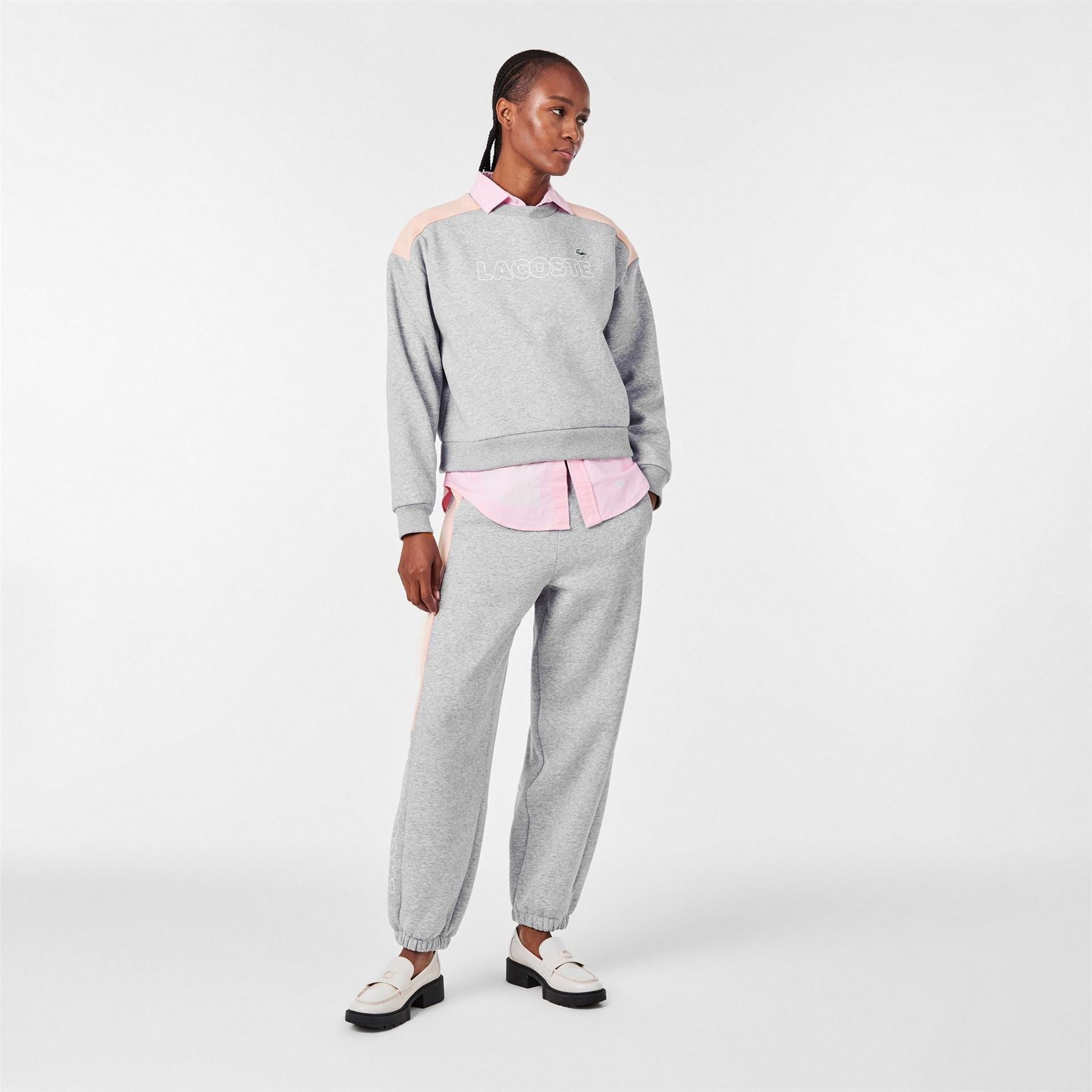 Lacoste Crew Neck Relaxed Fit Sweatshirt