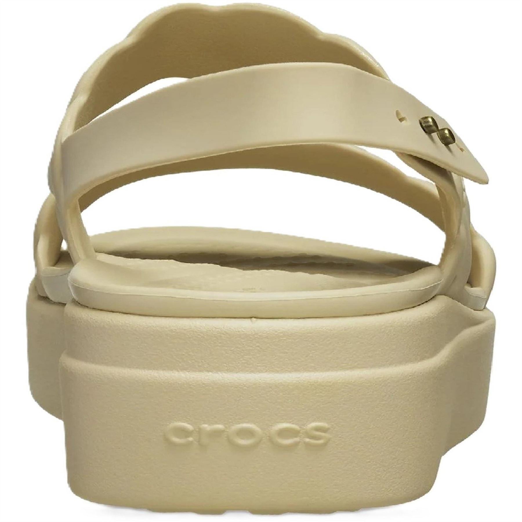 Crocs Brooklyn Woven Upper Flat Sandals