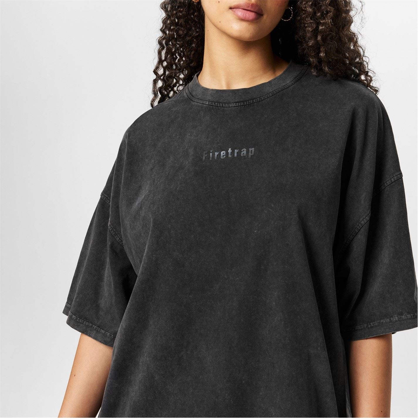 Firetrap Wash Boxy T-Shirt