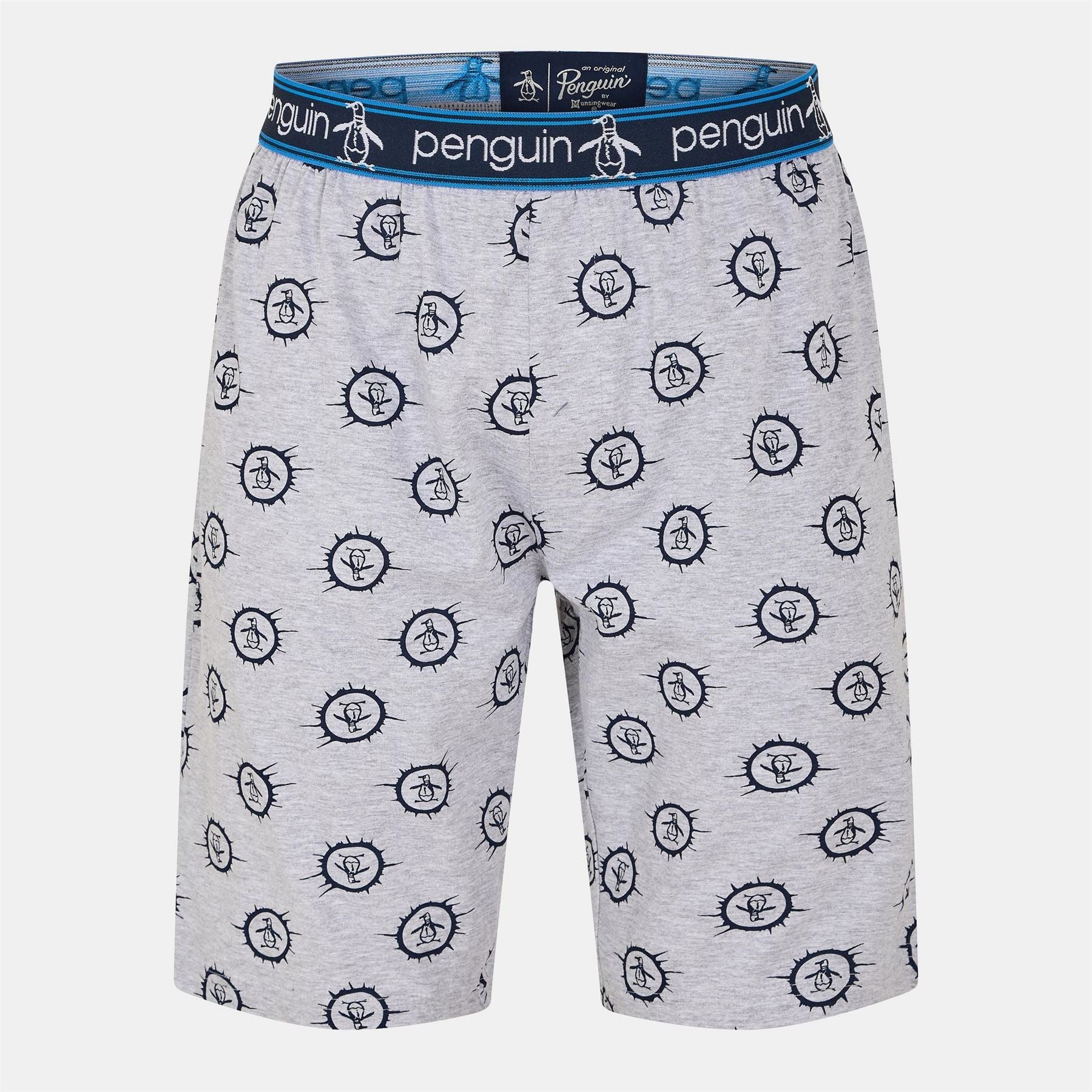 Original Penguin Pete Stamp All Over Print Pyjama Shorts