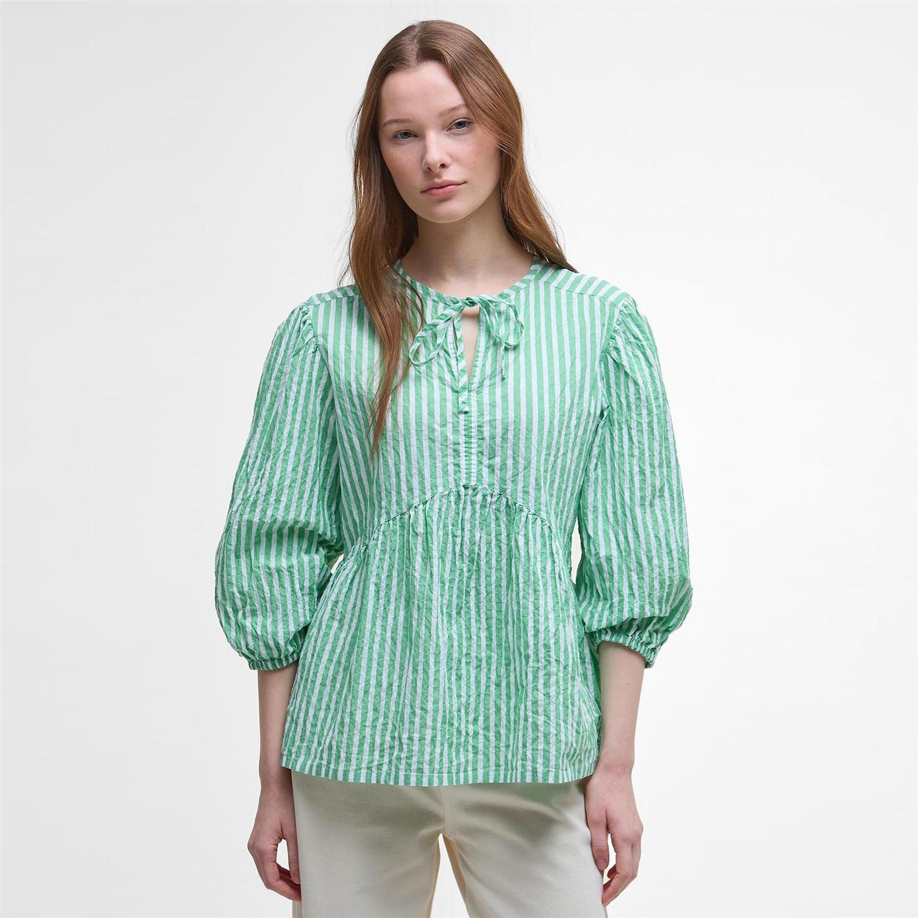 Barbour Daison Peplum Top
