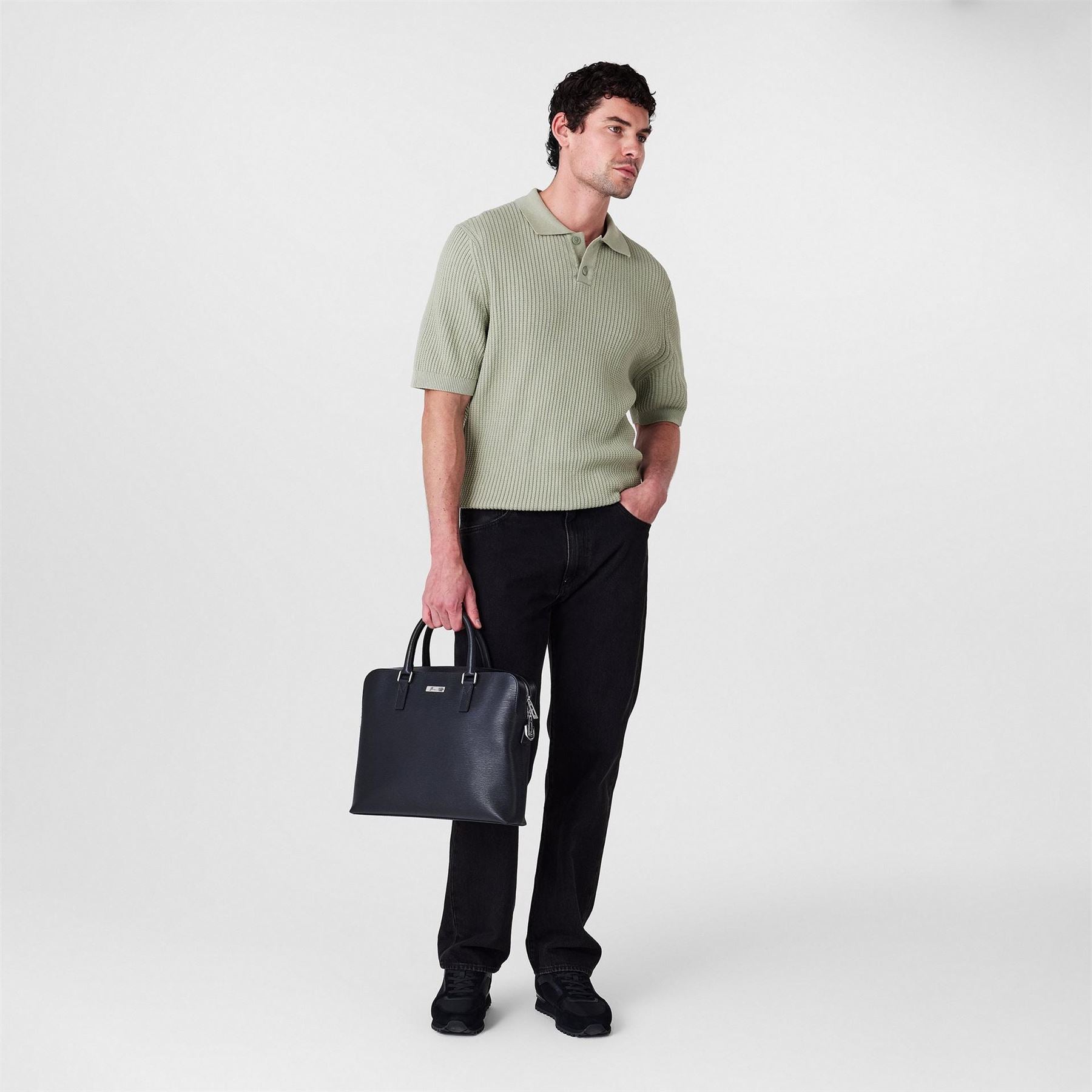 Boss Collared Neck Short Sleeve Regular Fit Shirt