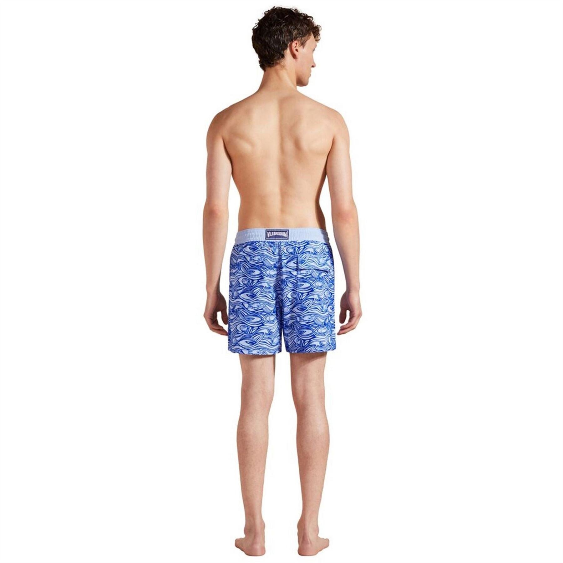 Vilebrequin Flocked Fish Swim Shorts